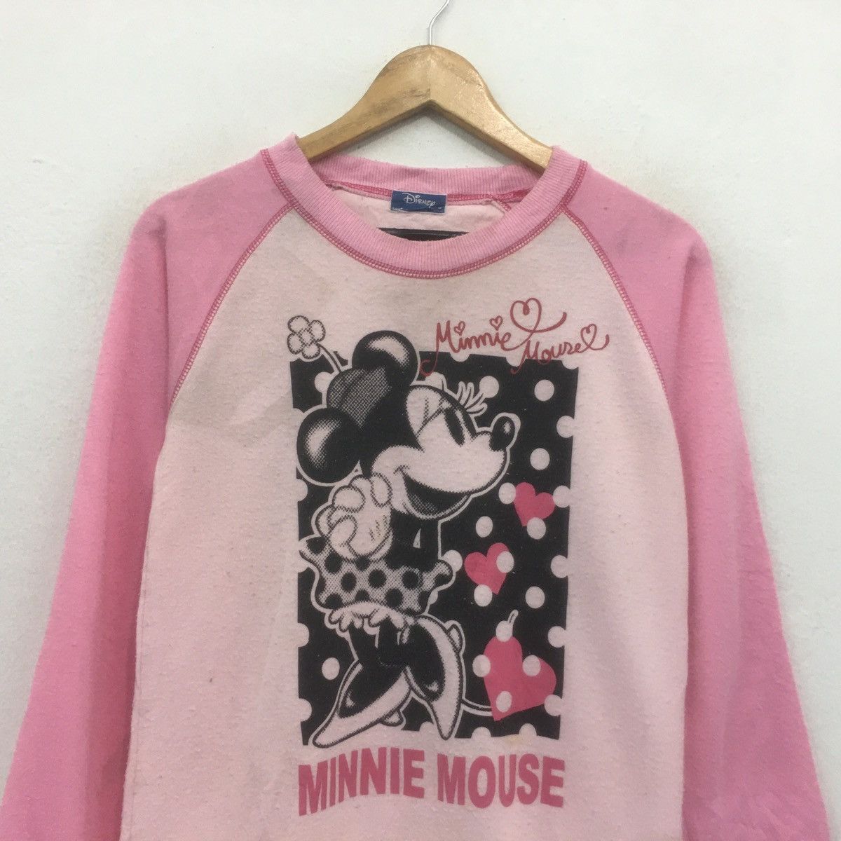 Disney × Mickey Mouse × Vintage Vintage Walt Disney Production Minie Mouse Sweatshirt Size US S / EU 44-46 / 1 - 2 Thumbnail