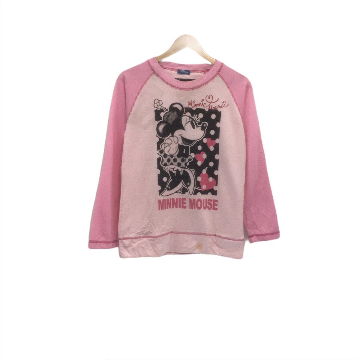 Disney × Mickey Mouse × Vintage Vintage Walt Disney Production Minie Mouse Sweatshirt Size US S / EU 44-46 / 1 - 1 Thumbnail