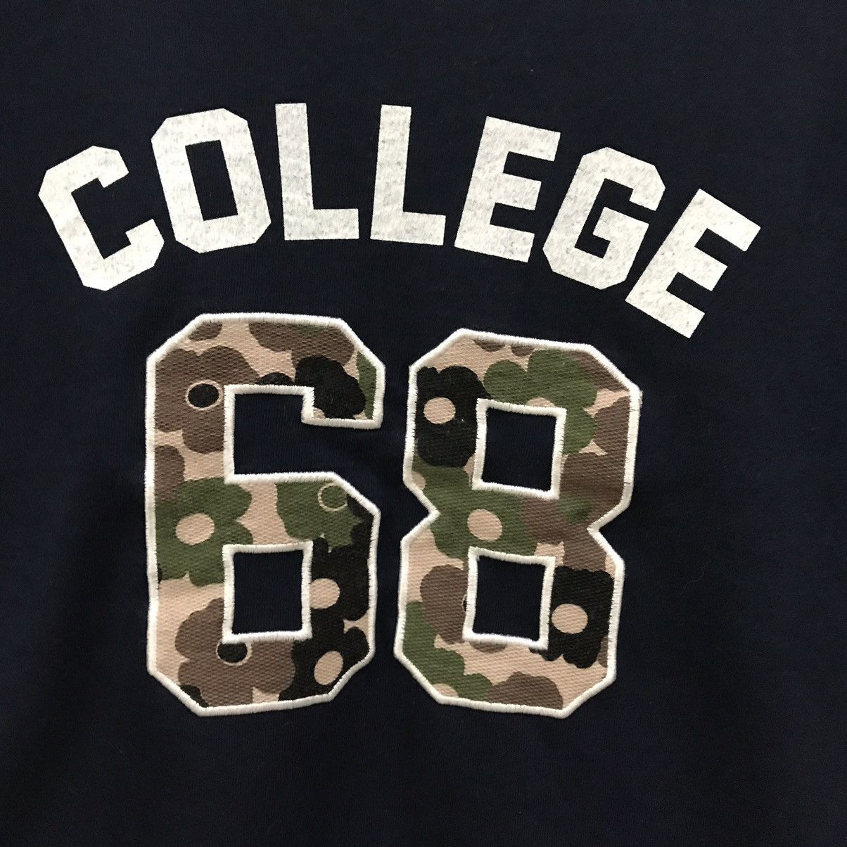 Japanese Brand × Vintage College Sweatshirt Crewneck Big Logo Spell Out College 68 Size US S / EU 44-46 / 1 - 5 Thumbnail
