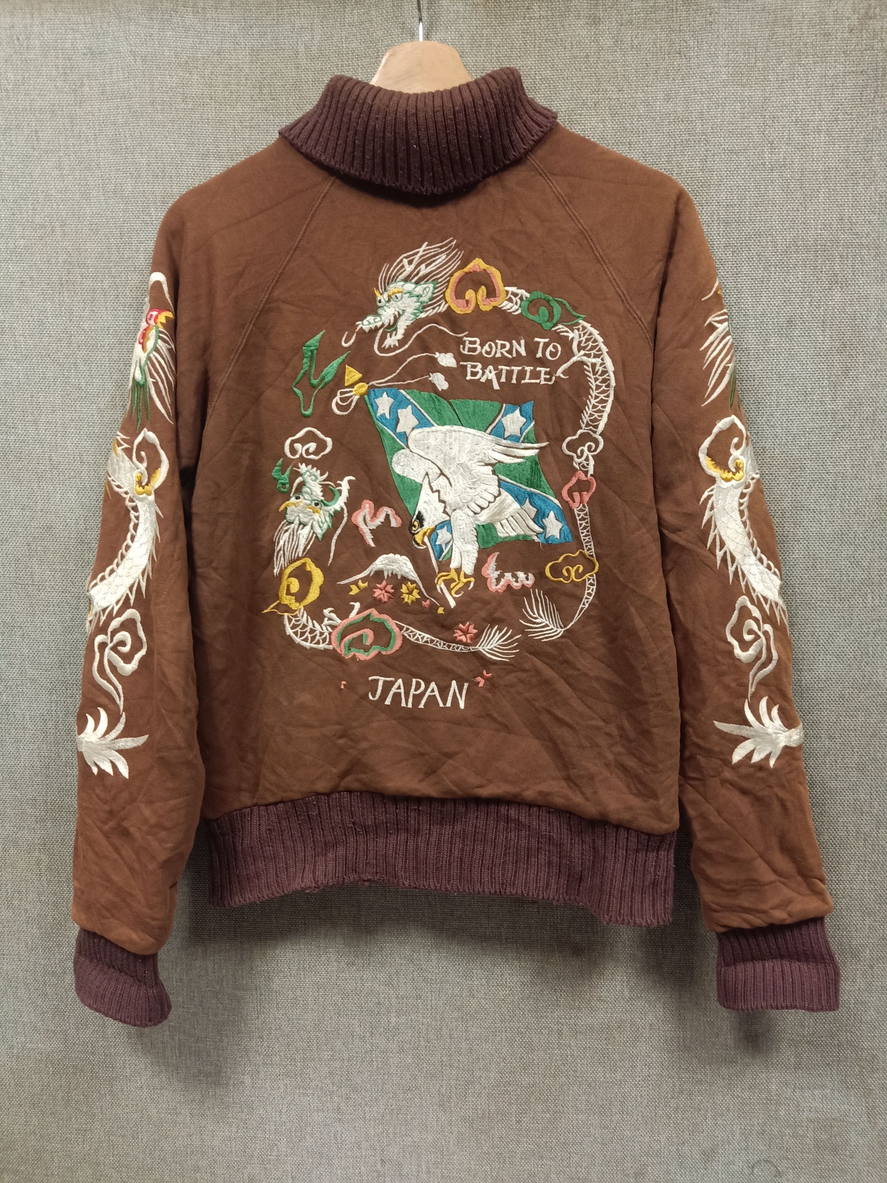 Japanese Brand vintage jacket sukajan logo embroidery Size US S / EU 44-46 / 1 - 1 Thumbnail