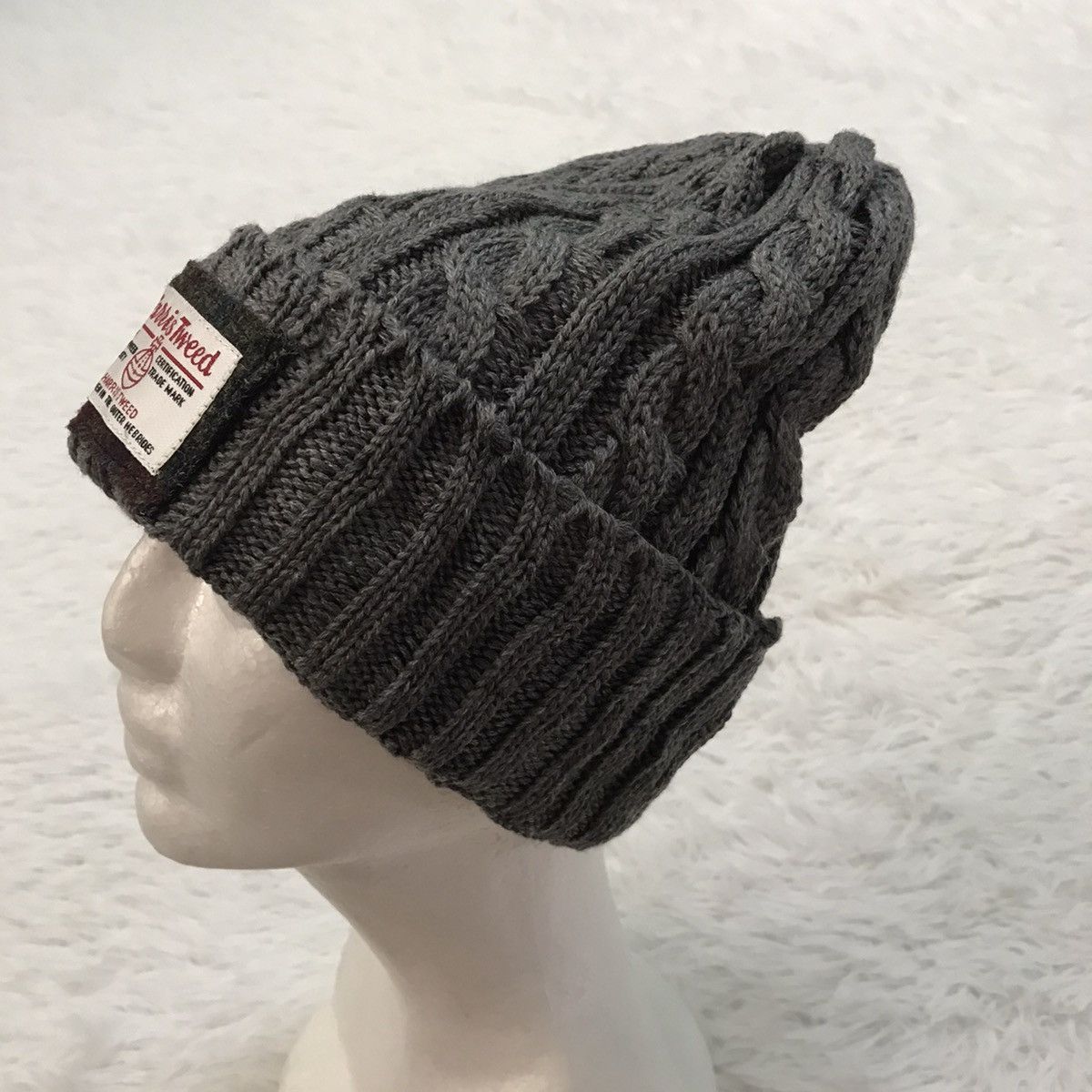 Harris Tweed Harris Tweed Snow Cap/Beanie Hat Made in Vietnam Size ONE SIZE - 2 Thumbnail
