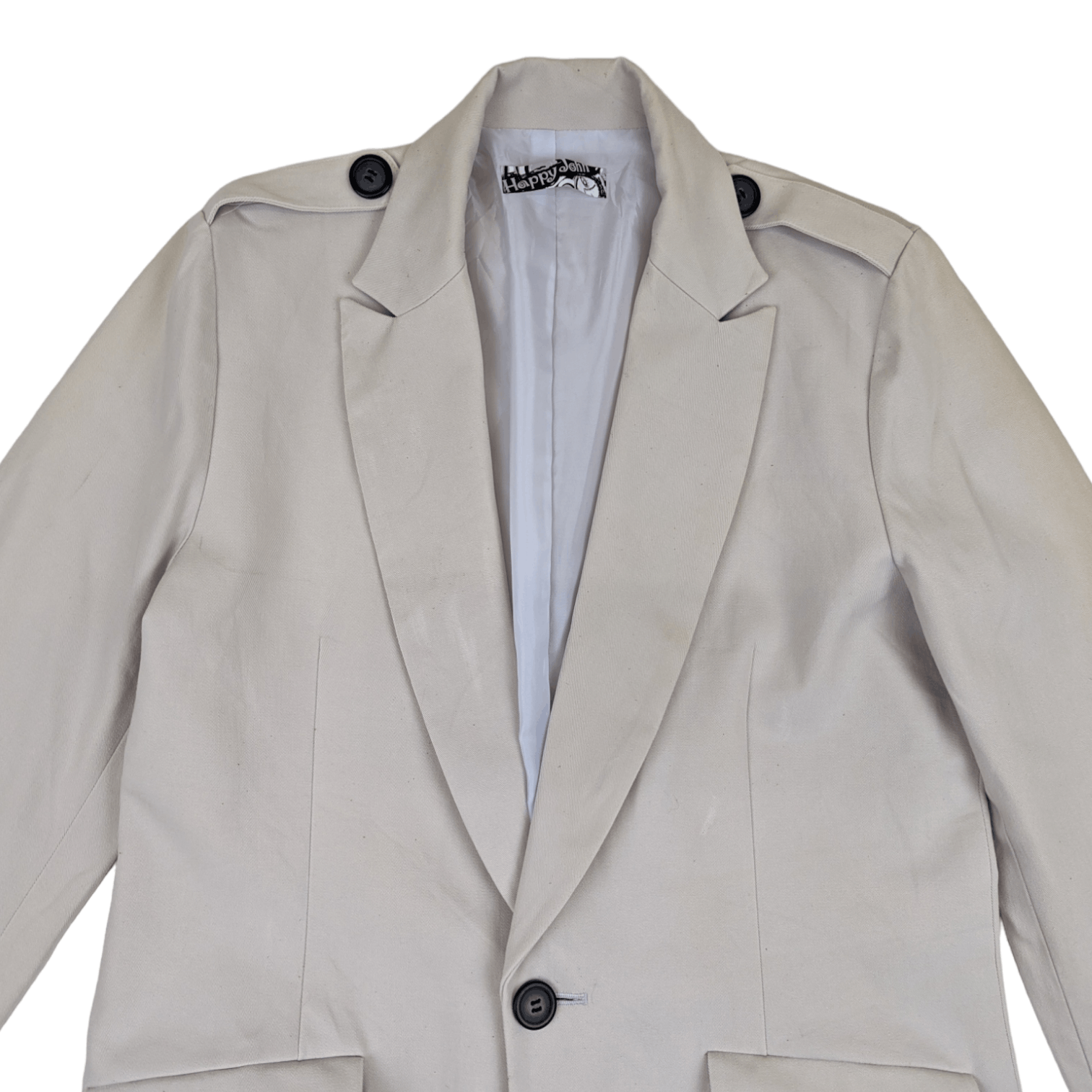 Japanese Brand Japan HAPPY JOHN Smart Casual Blazer Coat Jacket Size US S / EU 44-46 / 1 - 4 Thumbnail