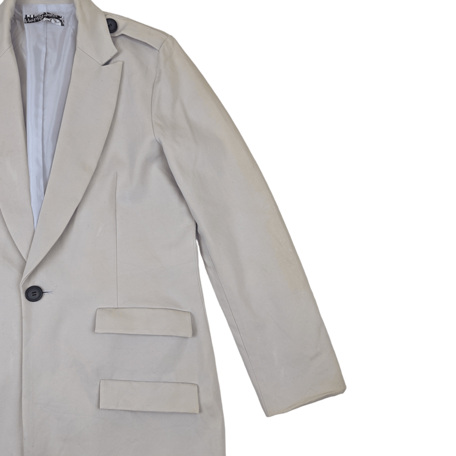 Japanese Brand Japan HAPPY JOHN Smart Casual Blazer Coat Jacket Size US S / EU 44-46 / 1 - 8 Thumbnail