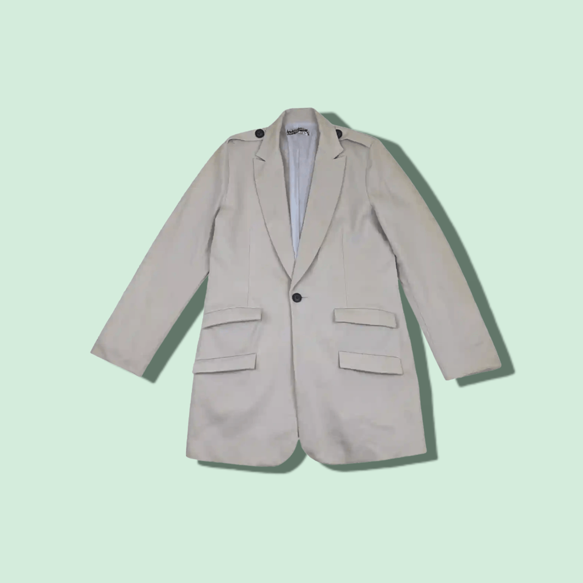 Japanese Brand Japan HAPPY JOHN Smart Casual Blazer Coat Jacket Size US S / EU 44-46 / 1 - 1 Thumbnail