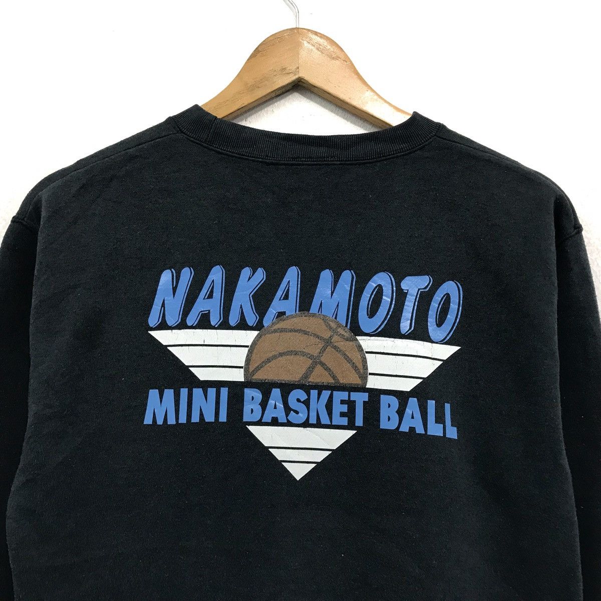 Vintage Vintage Sweashirt Biglogo Spellout Nakamoto M. MB Size US S / EU 44-46 / 1 - 2 Thumbnail