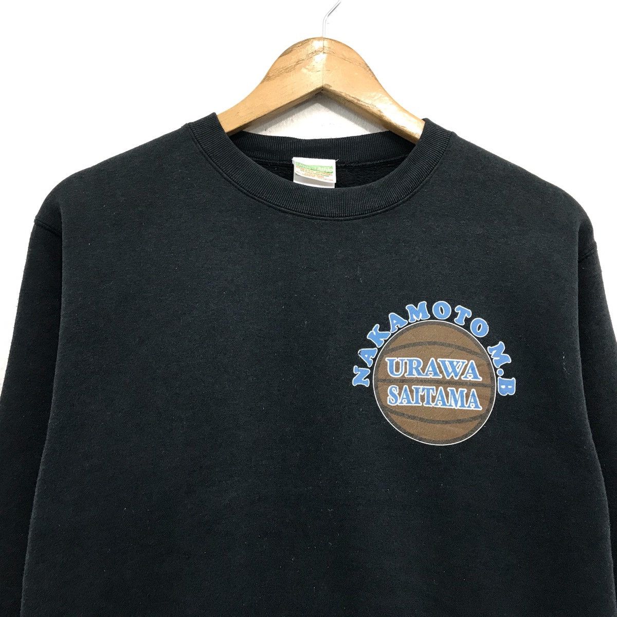 Vintage Vintage Sweashirt Biglogo Spellout Nakamoto M. MB Size US S / EU 44-46 / 1 - 6 Thumbnail