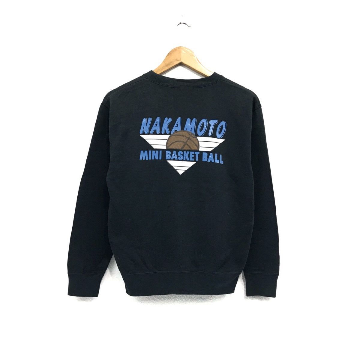 Vintage Vintage Sweashirt Biglogo Spellout Nakamoto M. MB Size US S / EU 44-46 / 1 - 1 Thumbnail