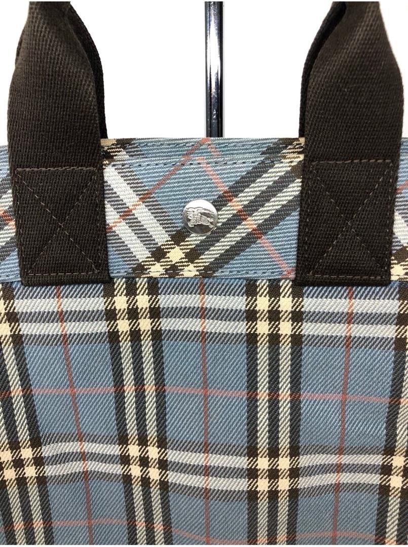 Burberry × Burberry Prorsum × Vintage Iconic Burberry London Shopper Nova Checked Luxury Tote Bag Size ONE SIZE - 3 Thumbnail