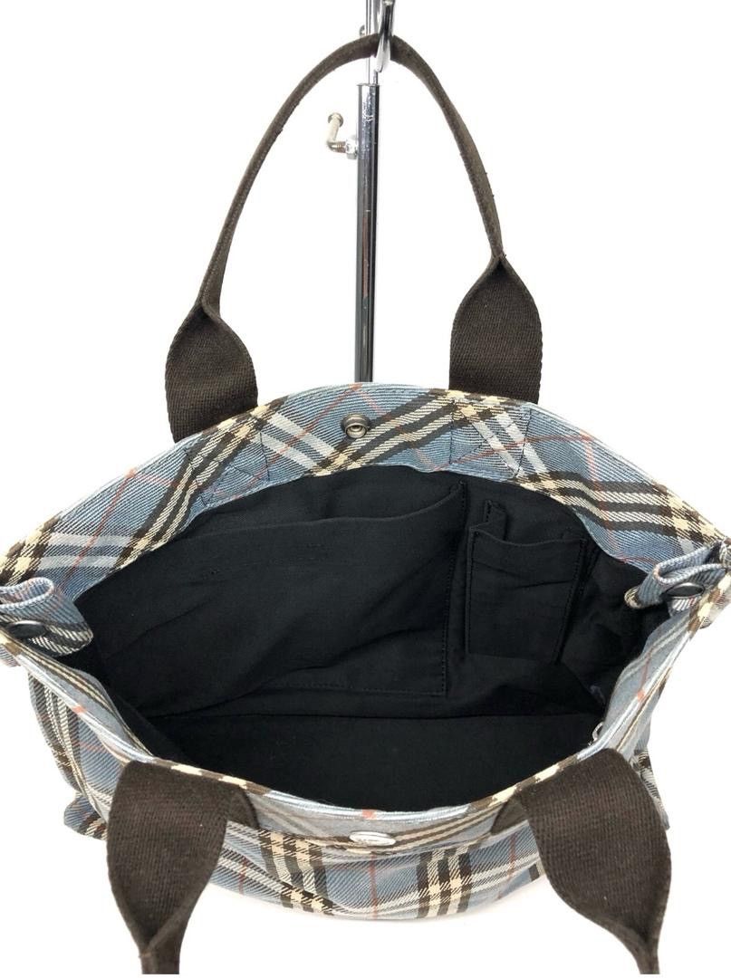 Burberry × Burberry Prorsum × Vintage Iconic Burberry London Shopper Nova Checked Luxury Tote Bag Size ONE SIZE - 5 Thumbnail