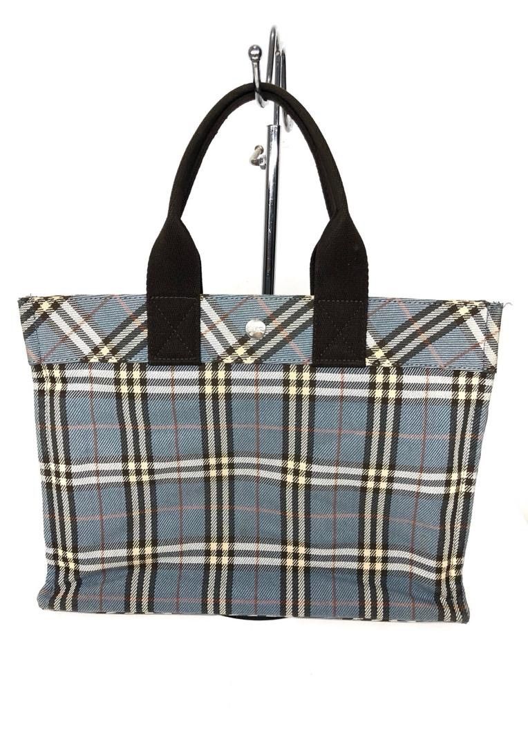 Burberry × Burberry Prorsum × Vintage Iconic Burberry London Shopper Nova Checked Luxury Tote Bag Size ONE SIZE - 2 Thumbnail