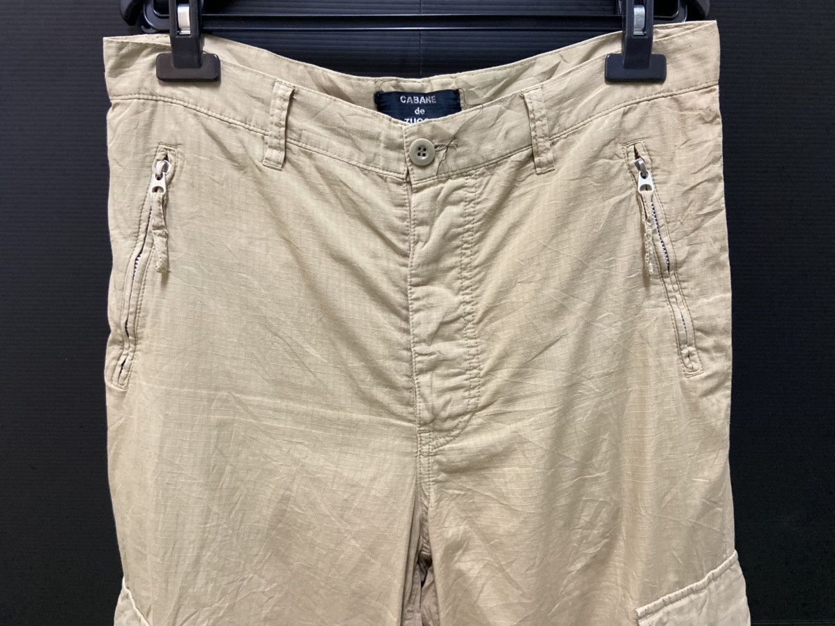 CABANE de ZUCCa × Japanese Brand Lot 2 Combo Cabane De Zucca Short Pants Military Cargo Pants Size US 29 - 5 Thumbnail