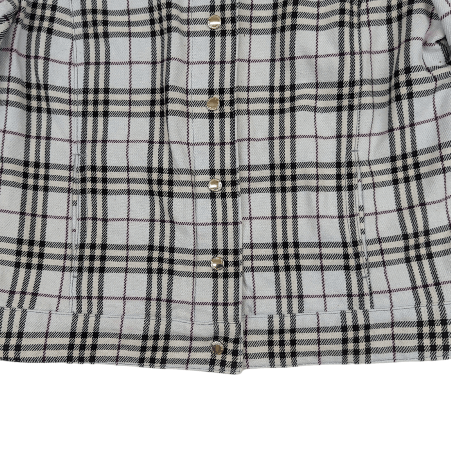 Burberry BURBERRY Check Jacket Size S / US 4 / IT 40 - 5 Thumbnail