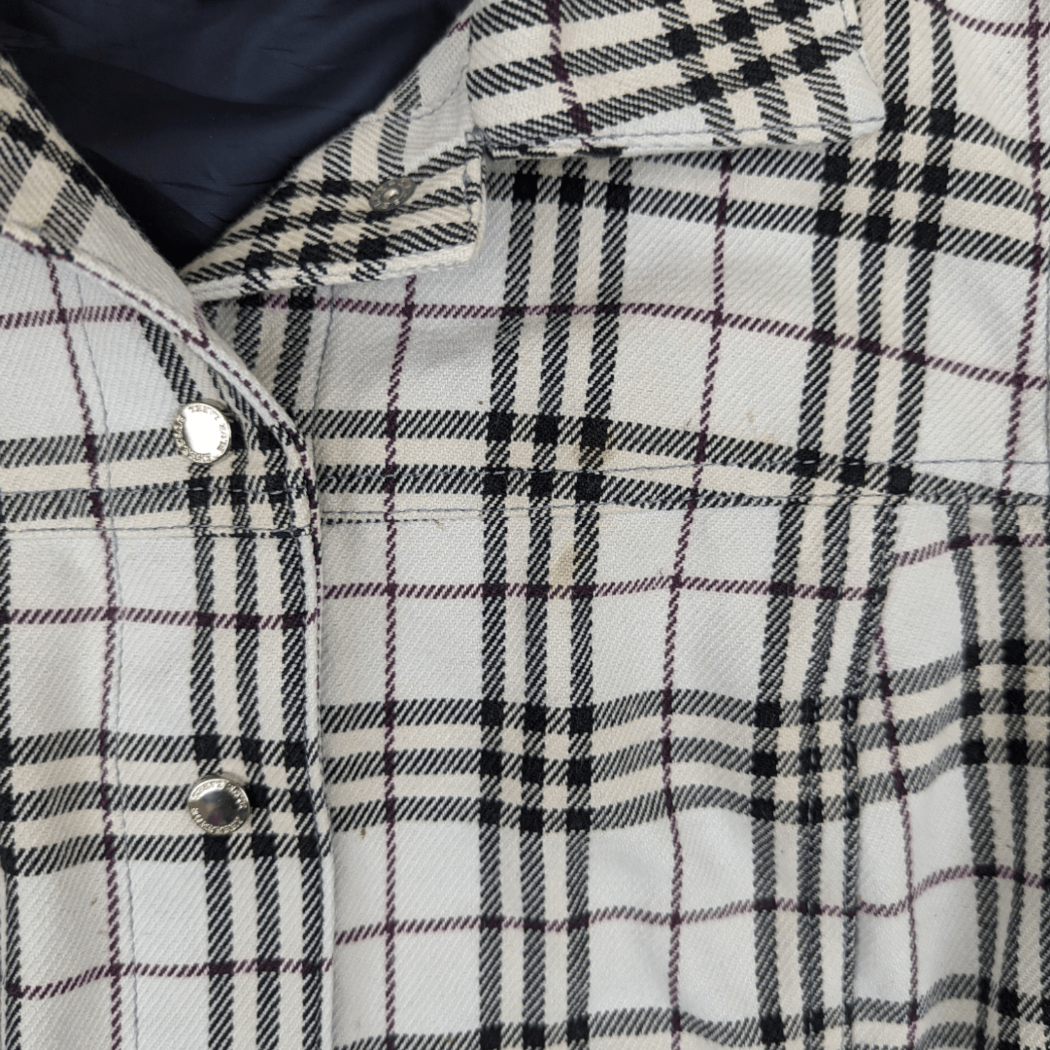 Burberry BURBERRY Check Jacket Size S / US 4 / IT 40 - 7 Thumbnail