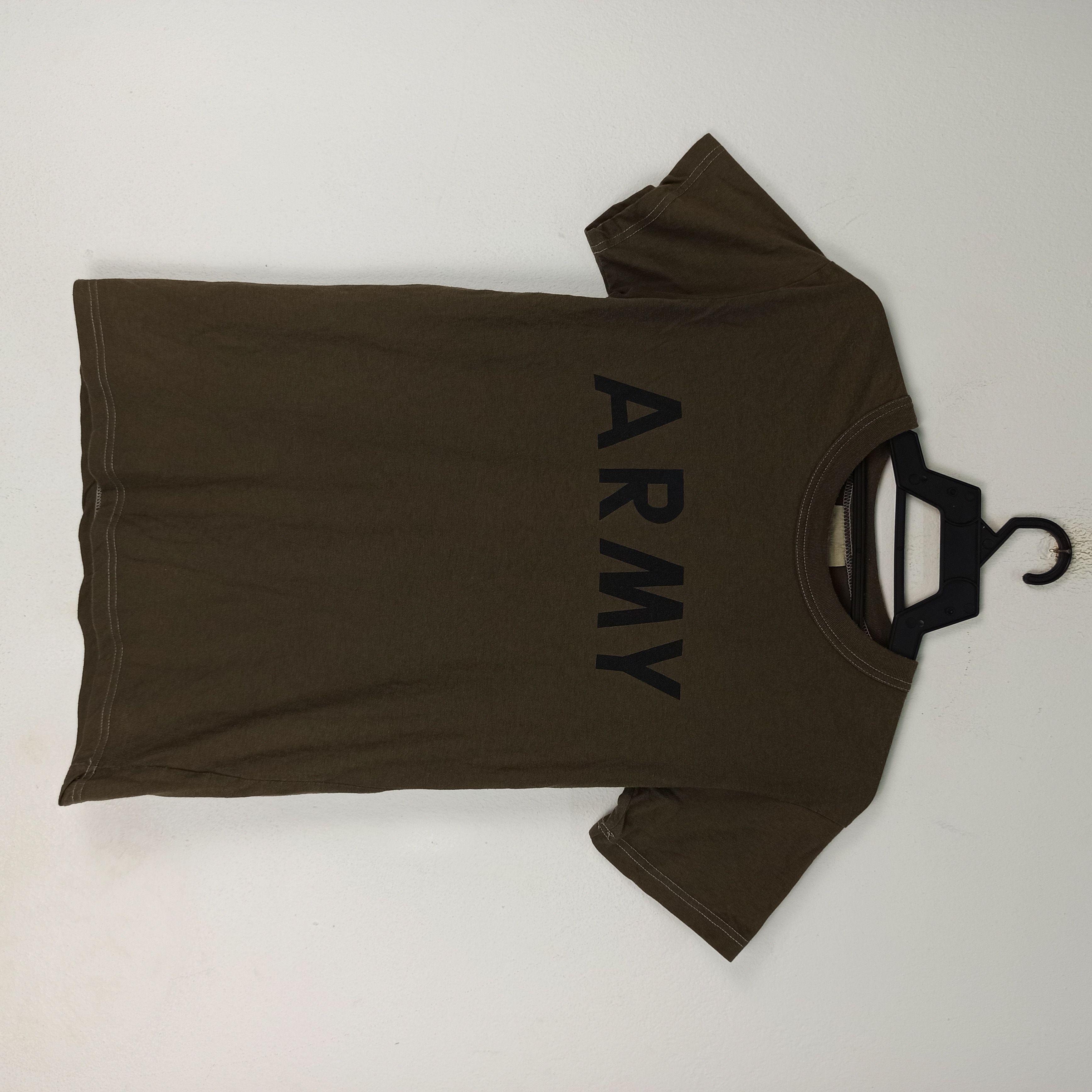 image of Vintage Army Military Usmc Tees | Usa | Japan | in Army Green, Men's (Size Small)