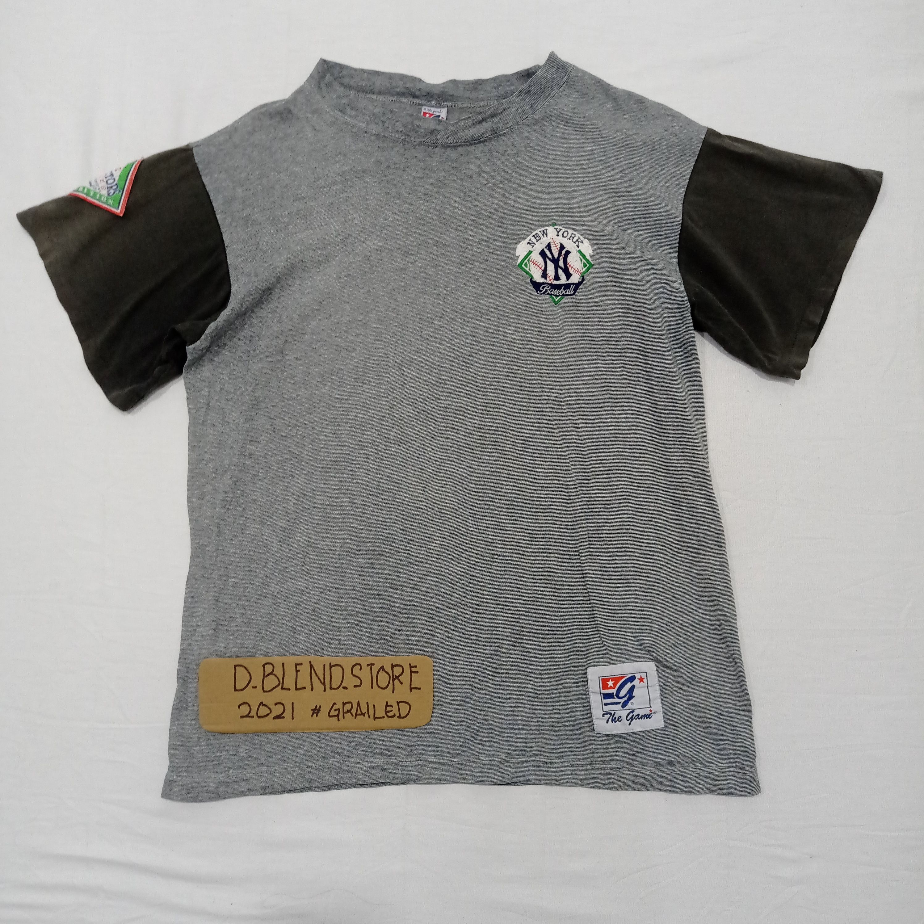 New York Yankees × The Game VINTAGE 92 Collectors New York Baseball T shirt Size US M / EU 48-50 / 2 - 1 Thumbnail