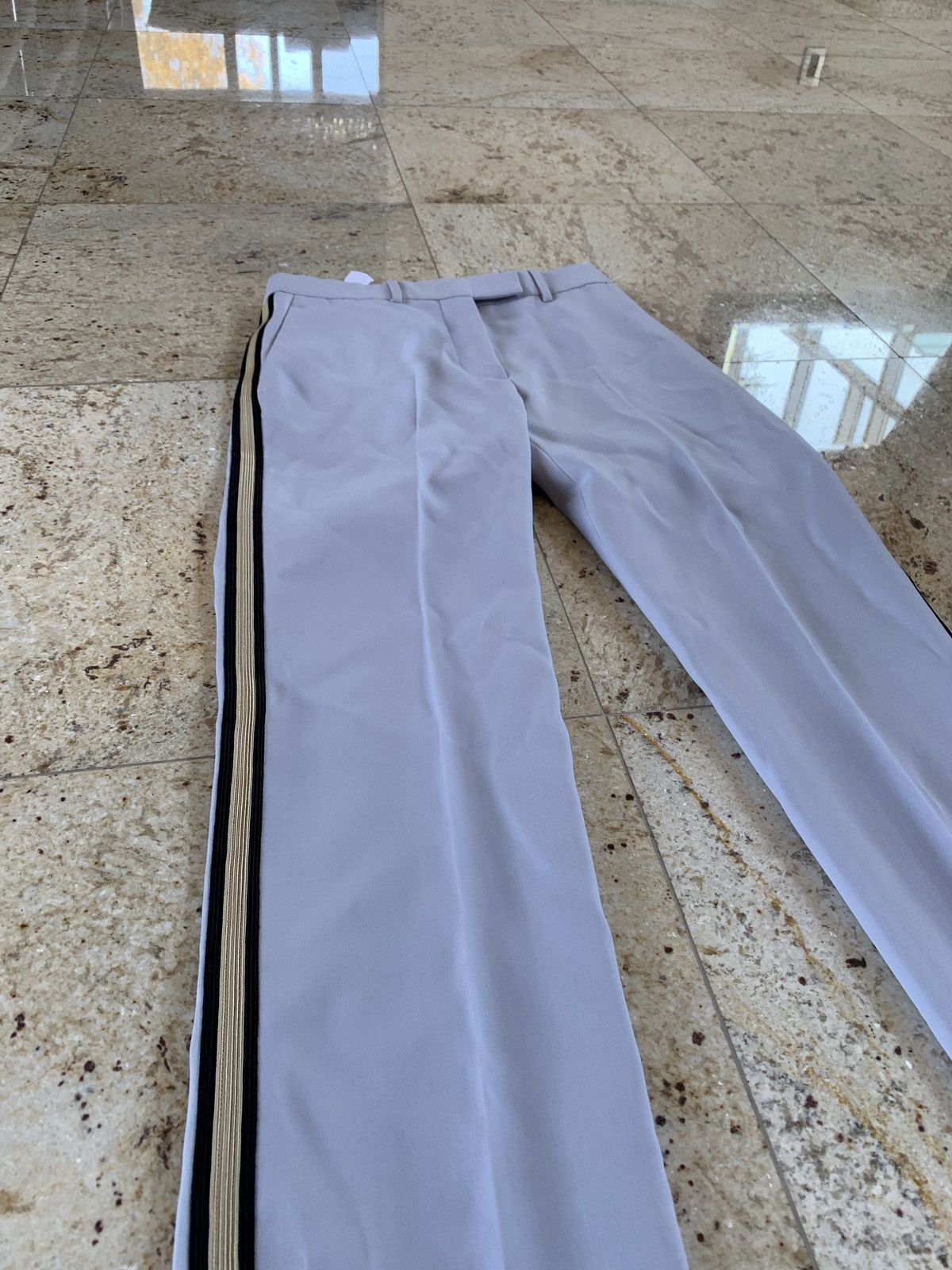 Calvin Klein 205W39NYC Light Blue Slacks With Trim Size US 29 - 4 Thumbnail