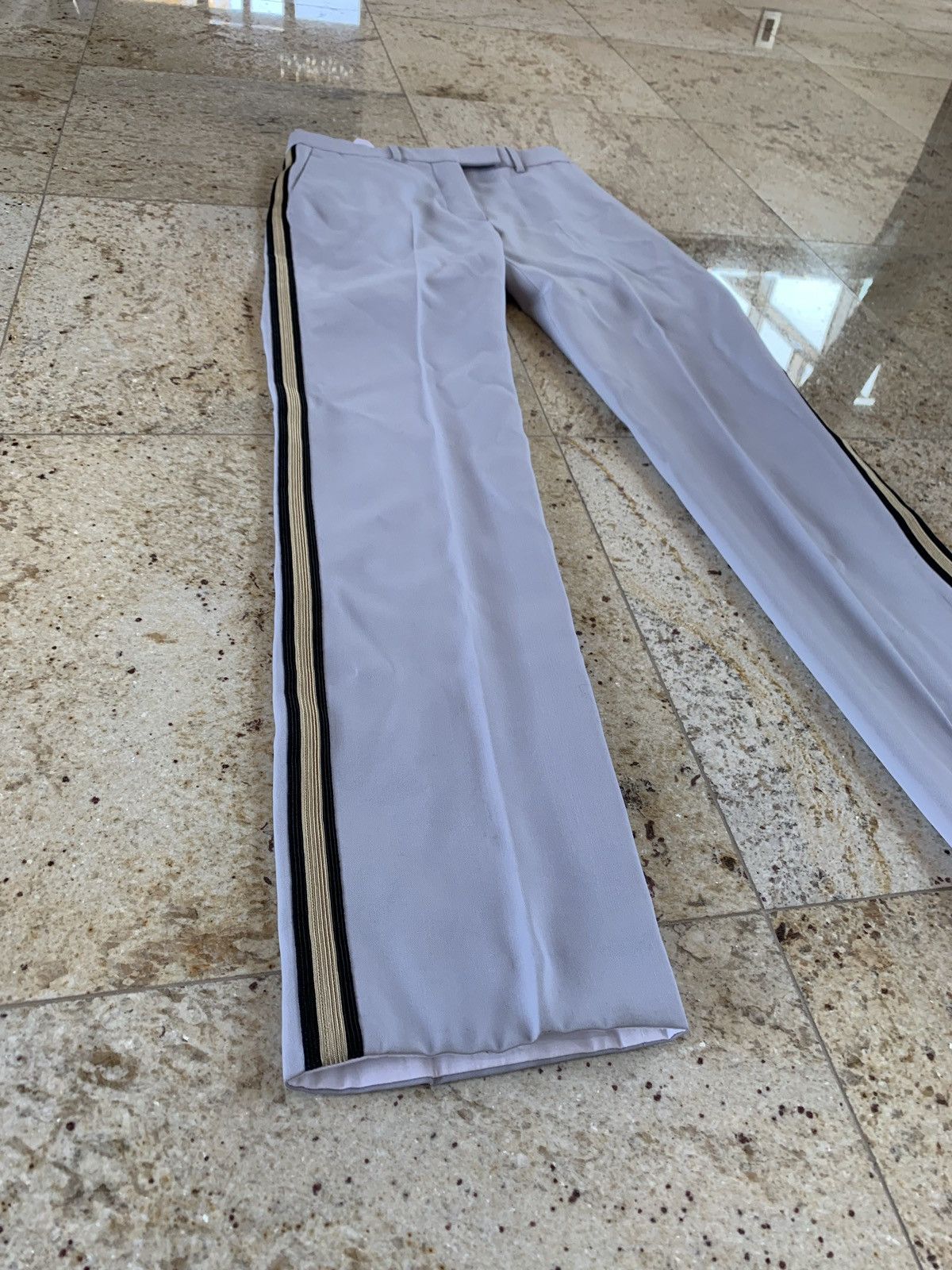 Calvin Klein 205W39NYC Light Blue Slacks With Trim Size US 29 - 7 Thumbnail