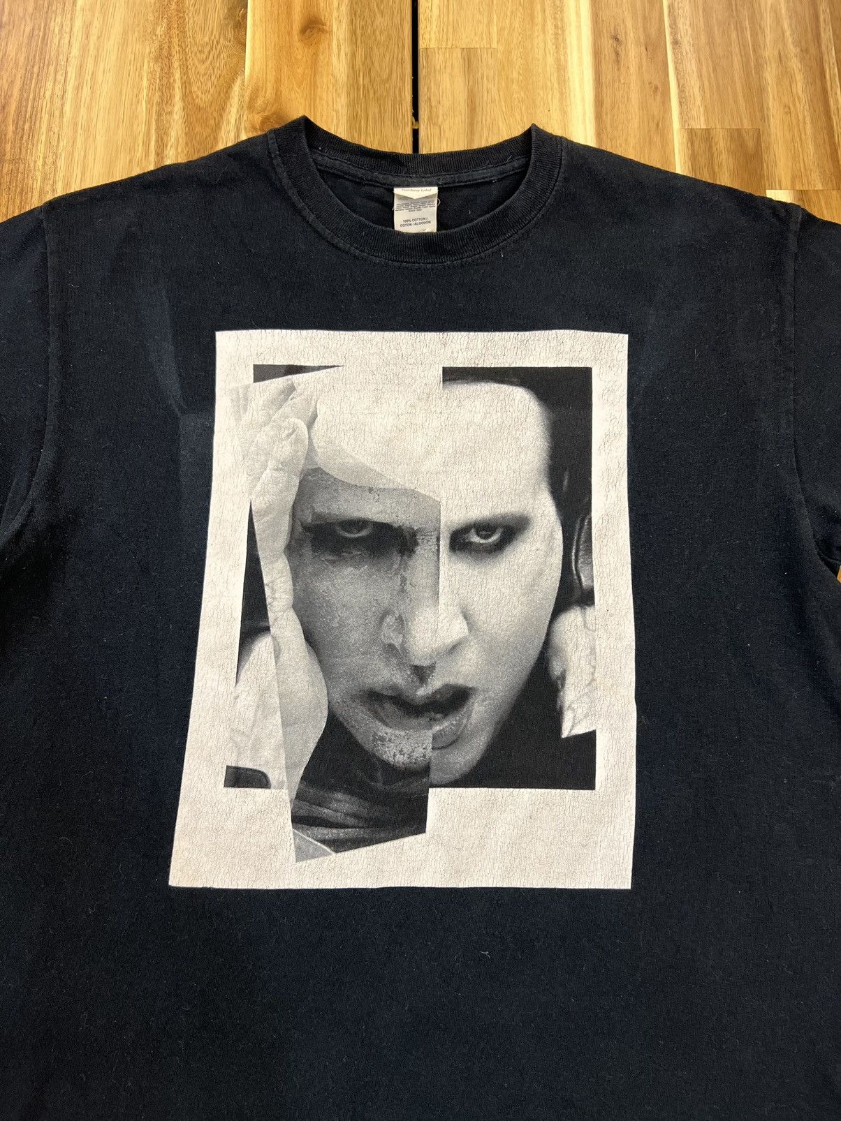 Band Tees Marilyn Manson Vintage Band Tess Size US M / EU 48-50 / 2 - 3 Thumbnail