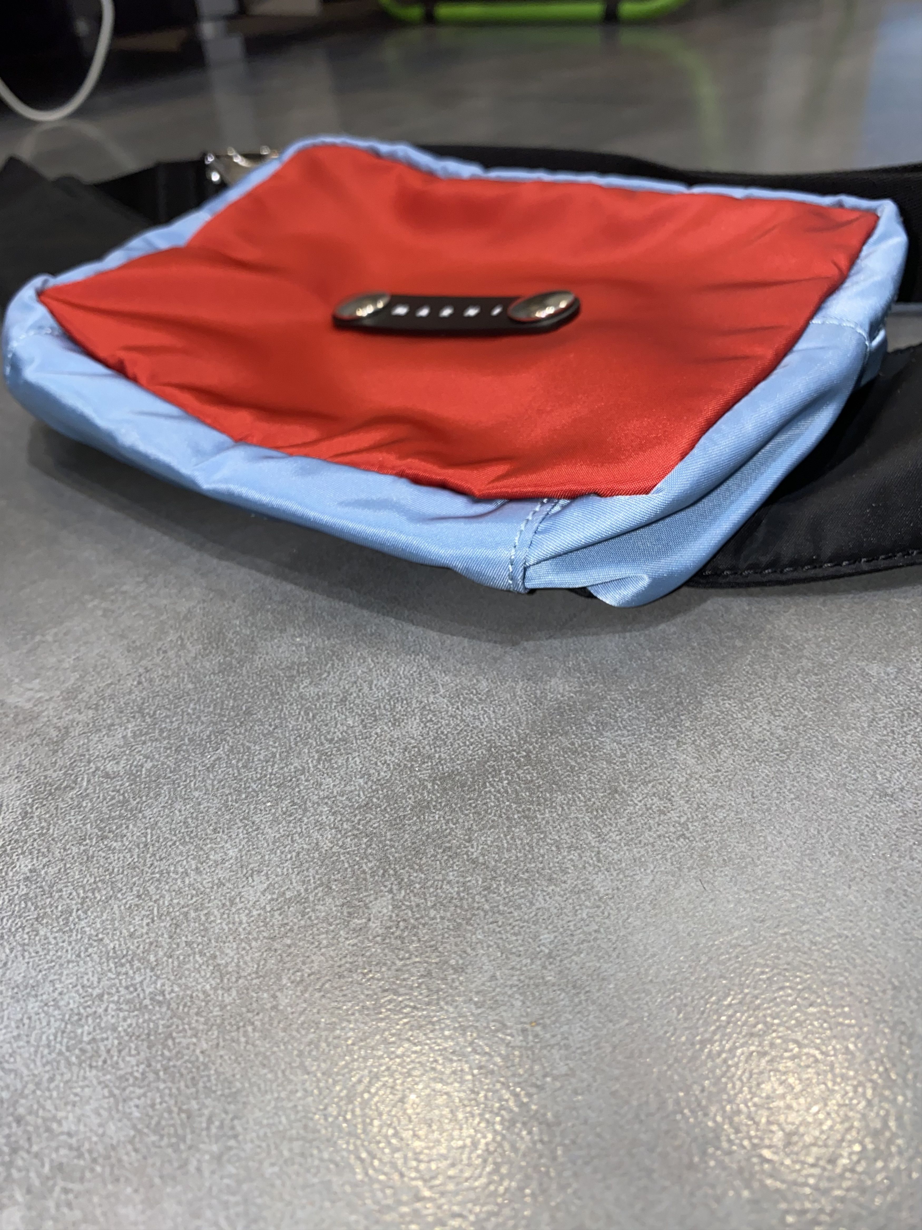 Marni DS! SS20 Marni Big Logo Red Pouch Size ONE SIZE - 4 Thumbnail