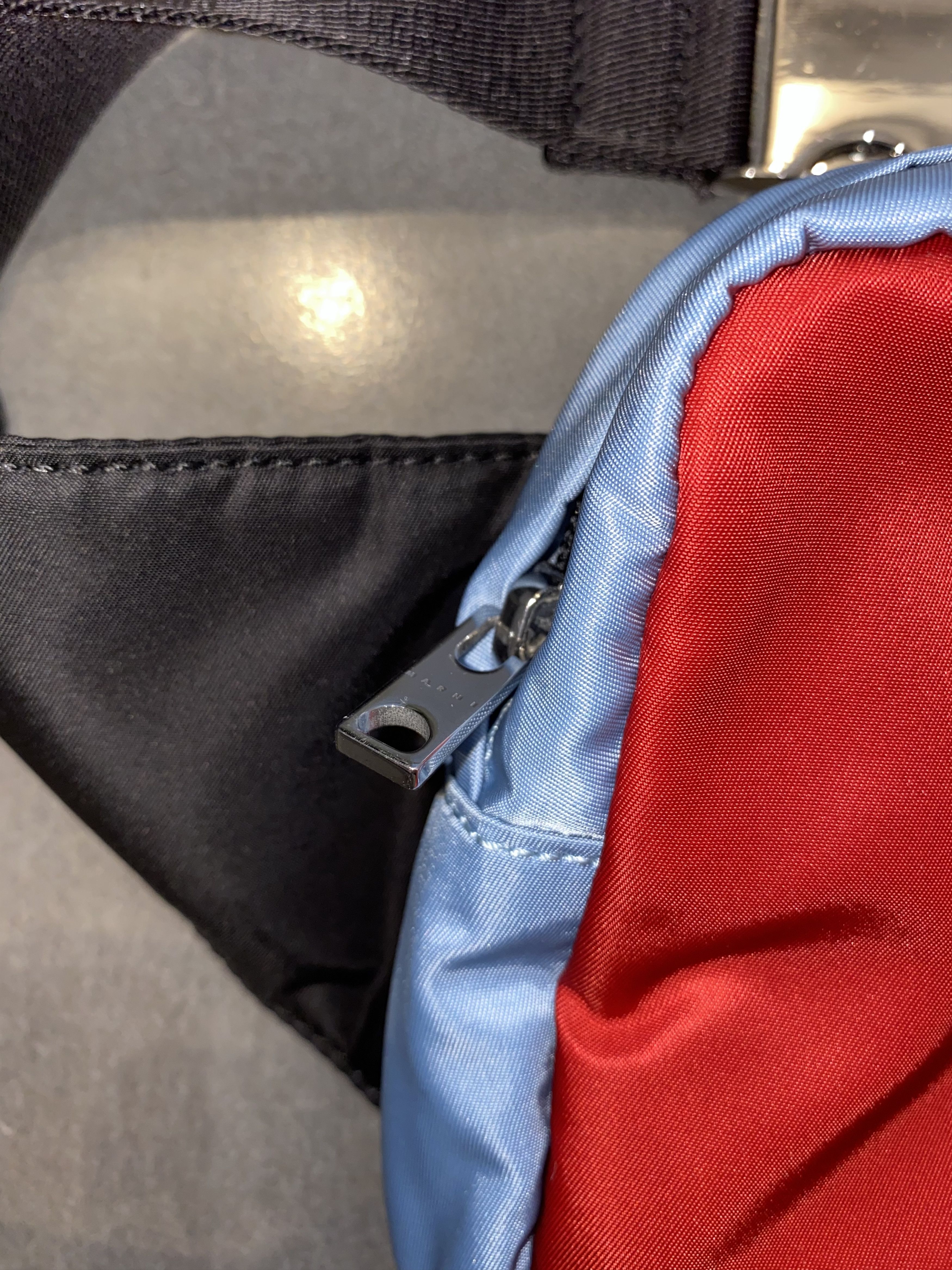 Marni DS! SS20 Marni Big Logo Red Pouch Size ONE SIZE - 6 Thumbnail