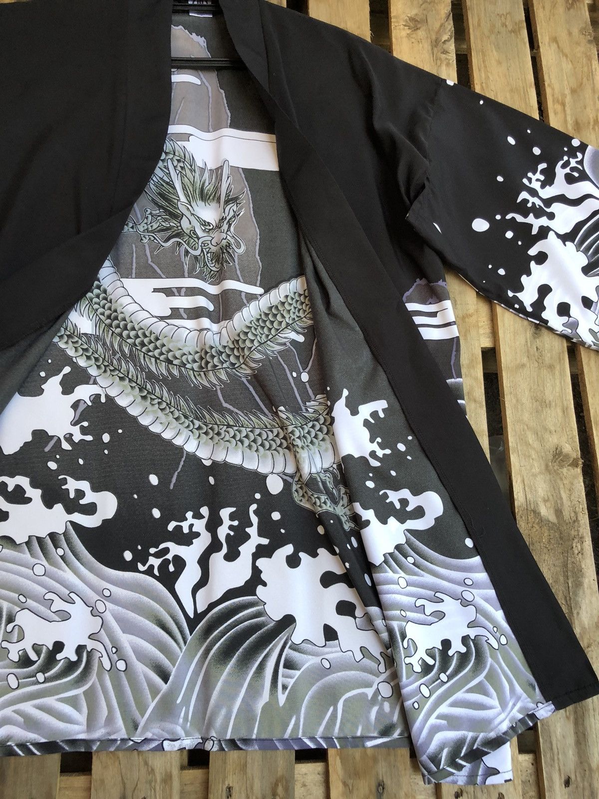 Japanese Brand Dragon Full print kimono cardigan size XXL Size US XXL / EU 58 / 5 - 5 Thumbnail