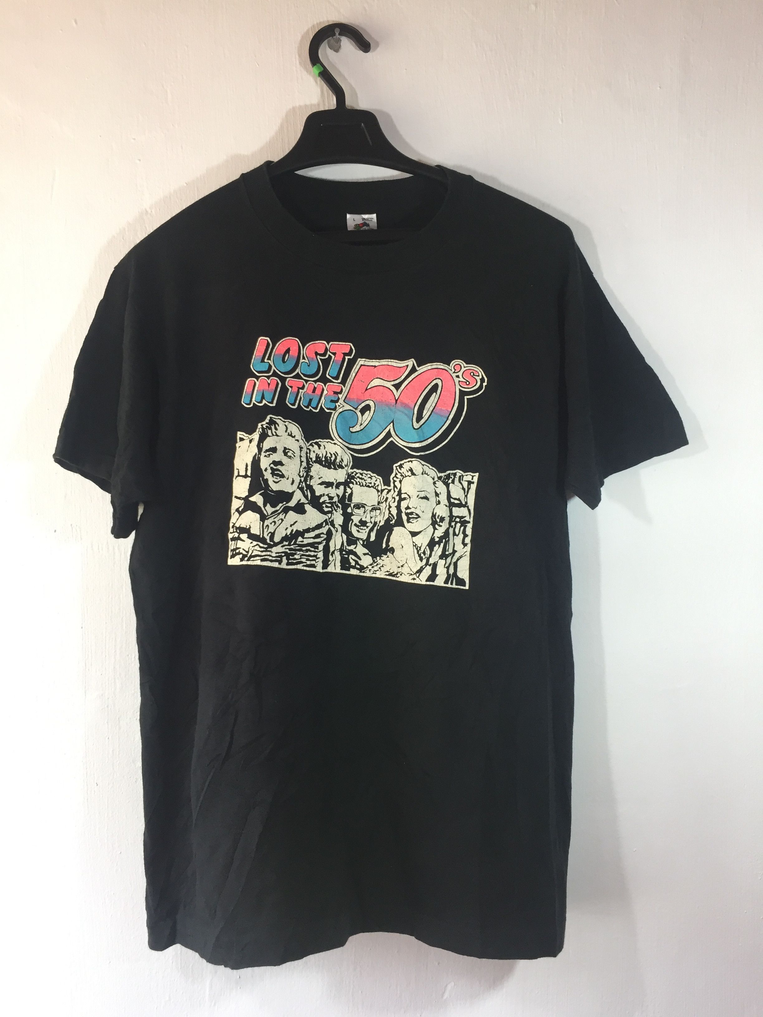 Fruit Of The Loom VTG LOST IN THE 50'S JAMES DEAN MARILYN MONROE Size US L / EU 52-54 / 3 - 1 Thumbnail