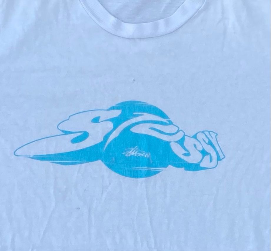Stussy × Vintage vintage tee E 1 stussy Size US S / EU 44-46 / 1 - 2 Thumbnail