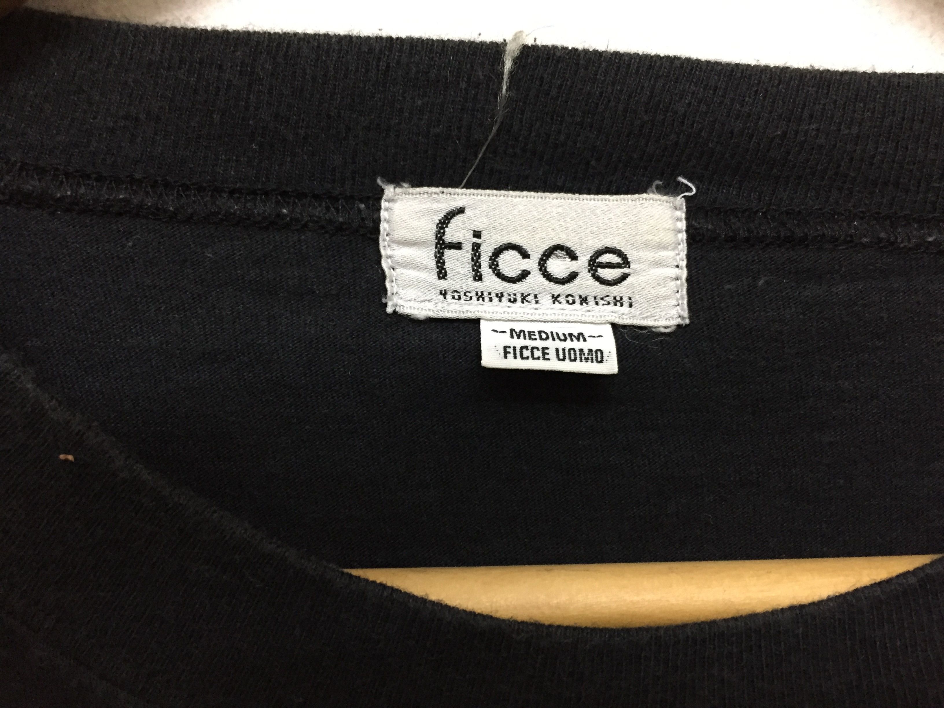 Japanese Brand × Vintage × Yoshiyuki Konishi 80's FICCE iconic celeste eagle tee Size US L / EU 52-54 / 3 - 8 Thumbnail