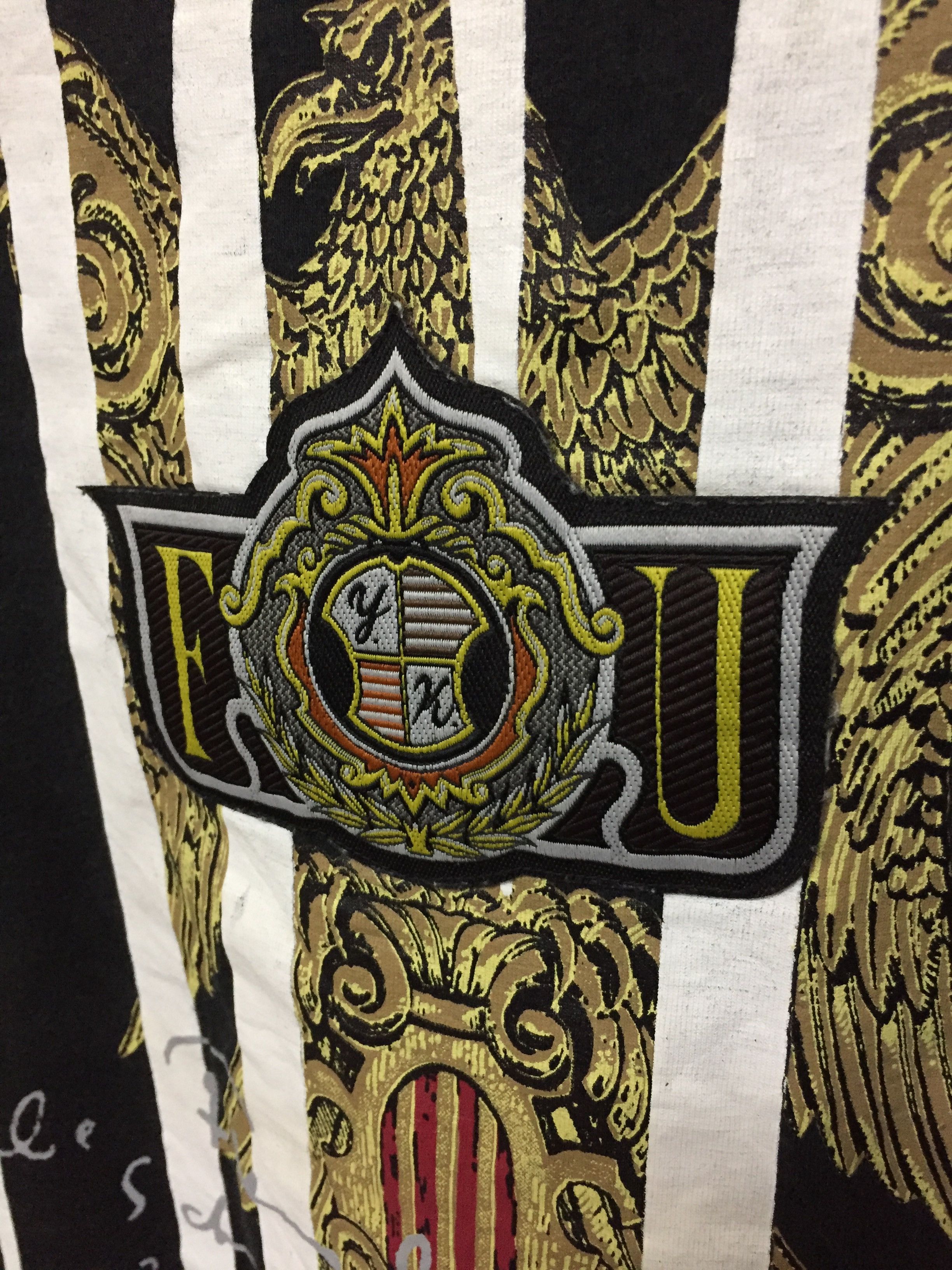 Japanese Brand × Vintage × Yoshiyuki Konishi 80's FICCE iconic celeste eagle tee Size US L / EU 52-54 / 3 - 6 Thumbnail