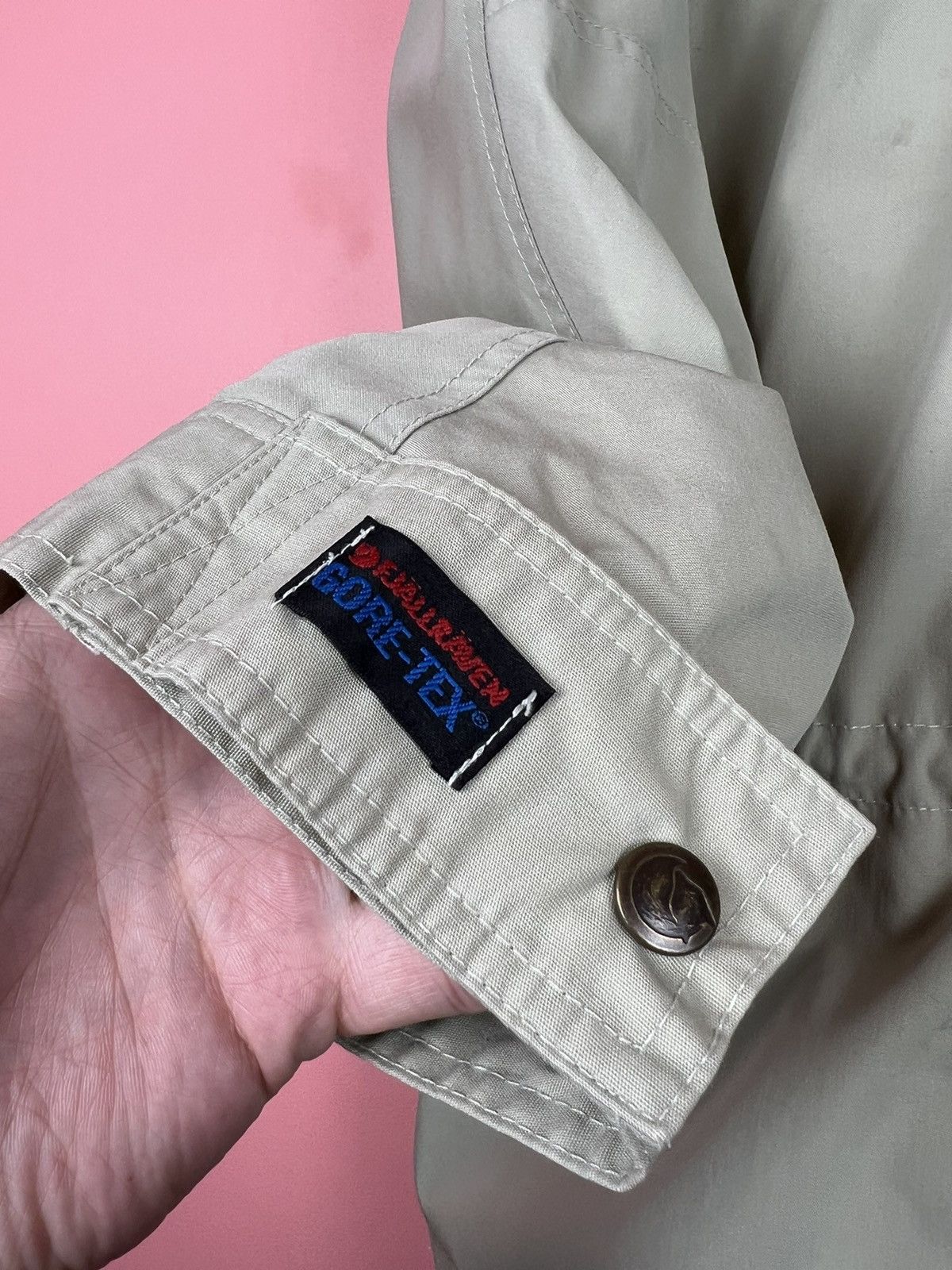 Vintage Fjallraven gore-tex women’s jacket outdoor 3/4 sleeve Size S / US 4 / IT 40 - 14 Thumbnail