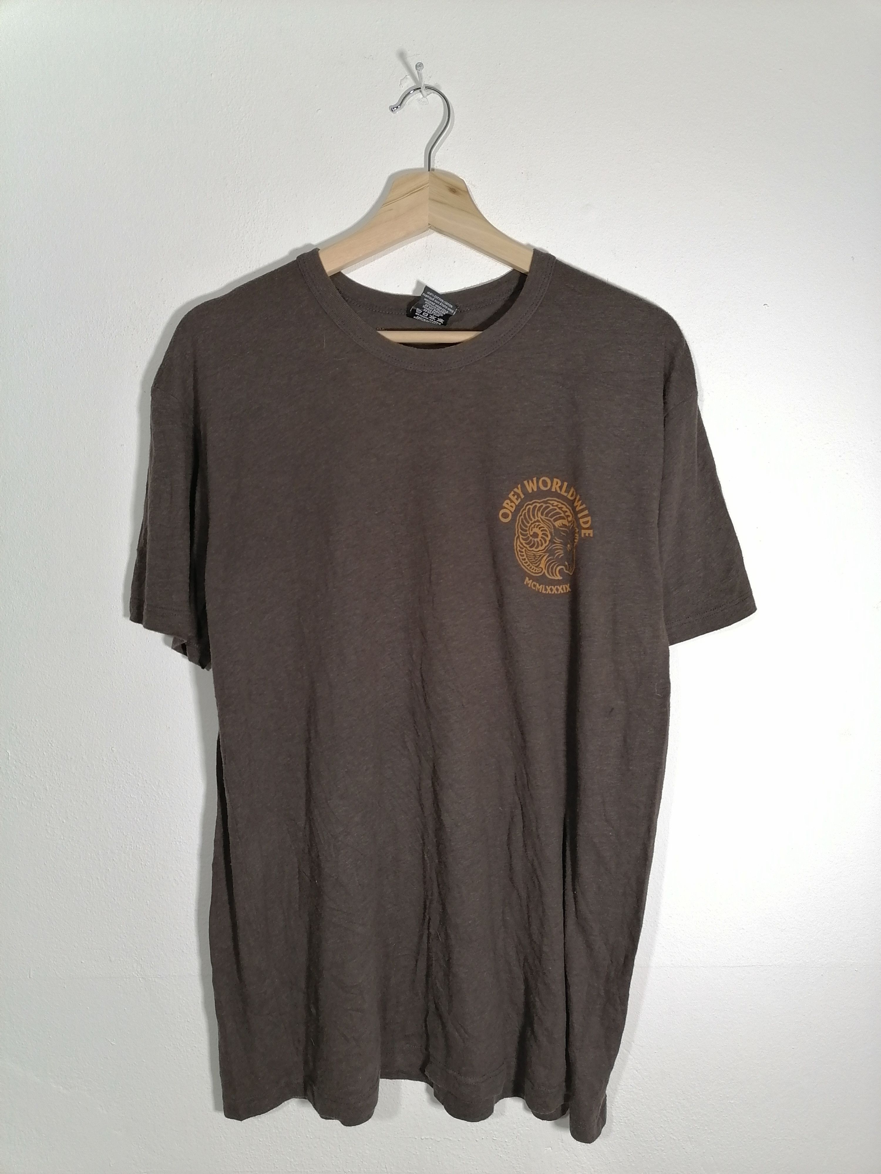 Obey Obey World Wide Tee Size US L / EU 52-54 / 3 - 2 Thumbnail