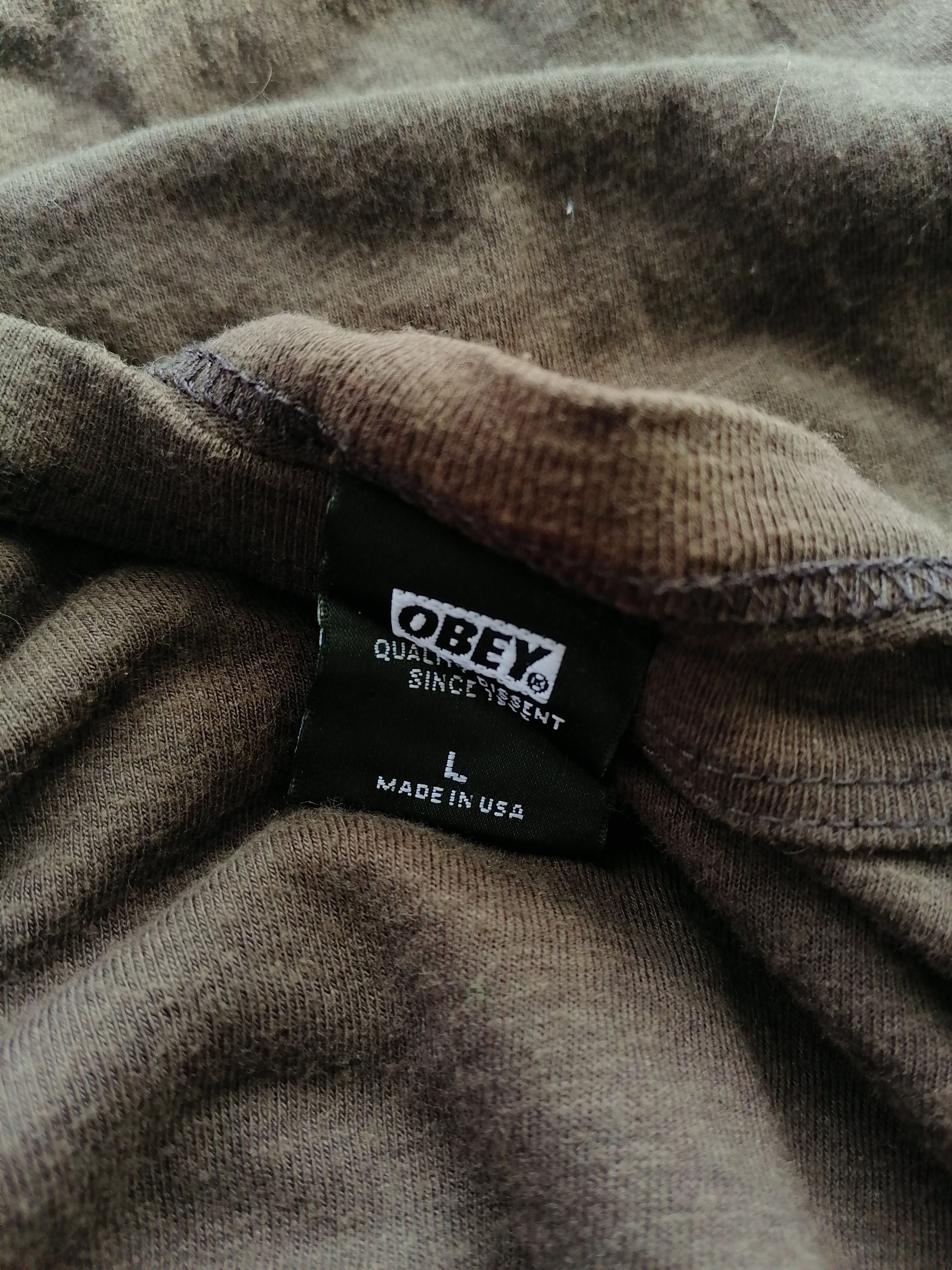 Obey Obey World Wide Tee Size US L / EU 52-54 / 3 - 3 Thumbnail