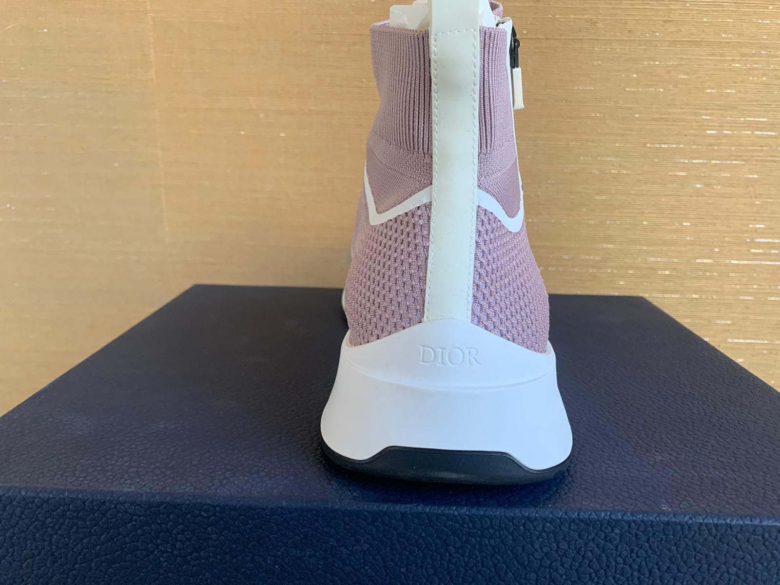 Dior B25 High Top Sneakers in Pink Size US 12 / EU 45 - 10 Thumbnail