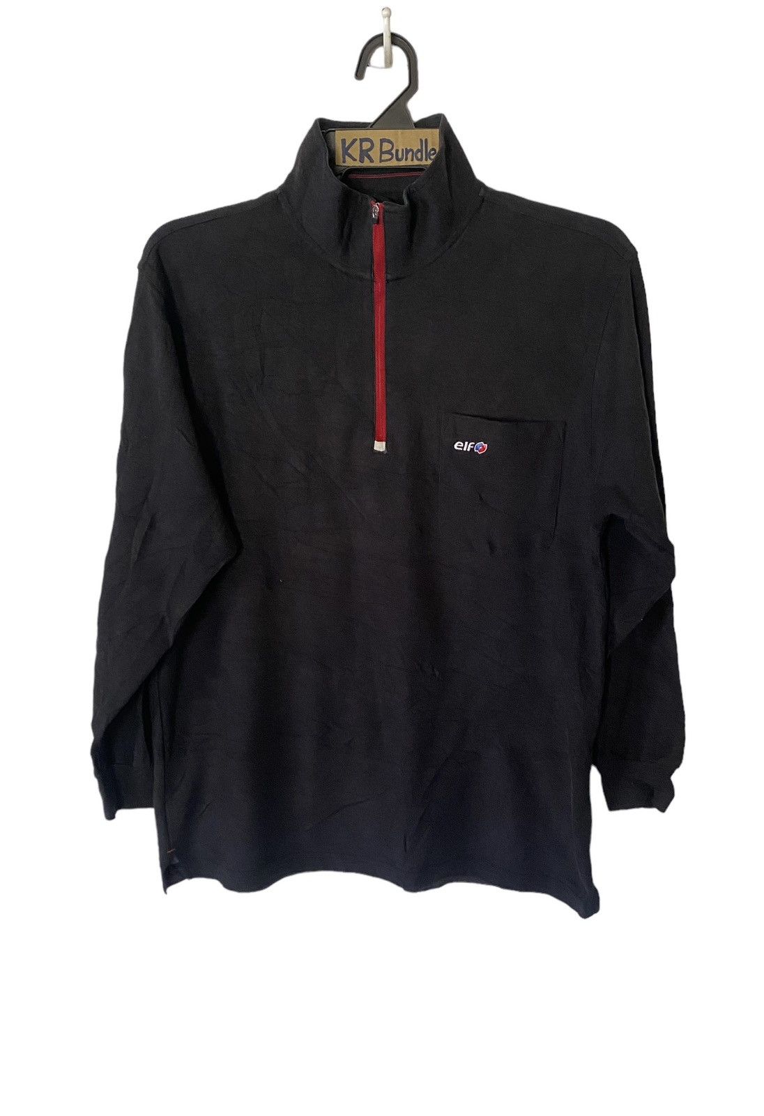 Japanese Brand Vintage Elf Racing Zipper Single Pocket Size US M / EU 48-50 / 2 - 1 Thumbnail