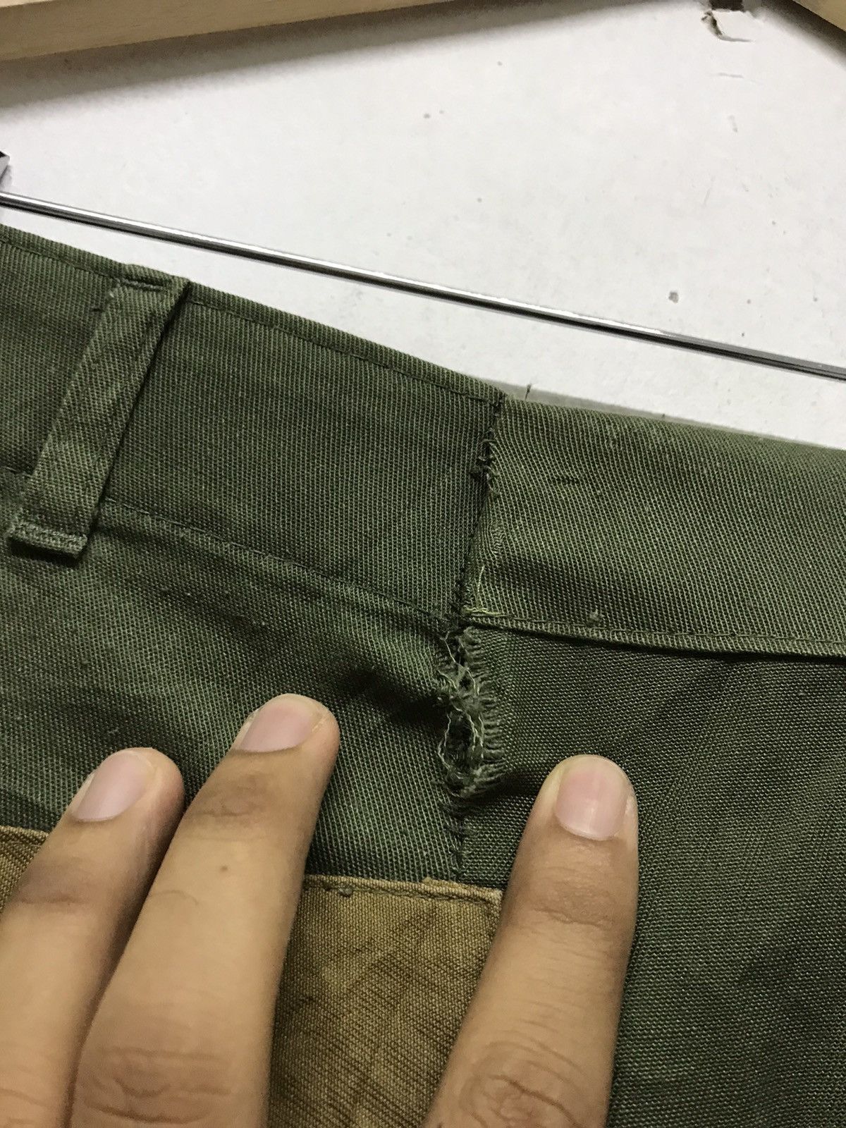 Vintage Vintage Army Custom Patchwork/Sashiko Pants Inspired Kapital Size US 30 / EU 46 - 17 Thumbnail