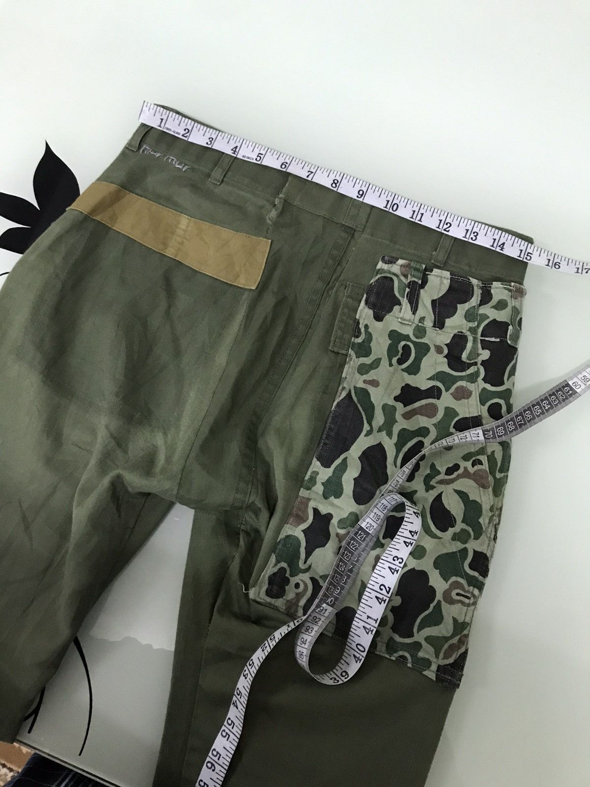 Vintage Vintage Army Custom Patchwork/Sashiko Pants Inspired Kapital Size US 30 / EU 46 - 19 Thumbnail