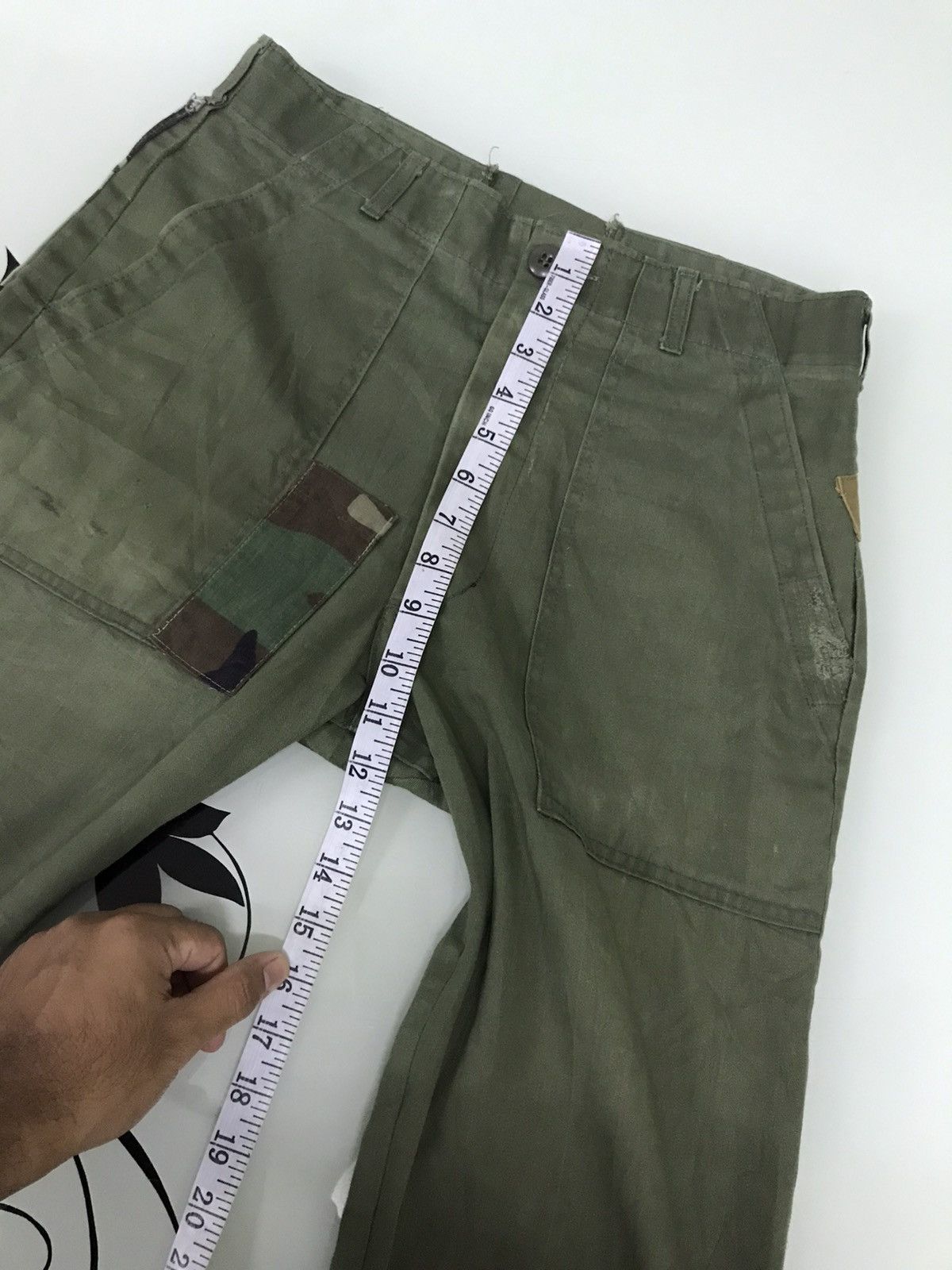 Vintage Vintage Army Custom Patchwork/Sashiko Pants Inspired Kapital Size US 30 / EU 46 - 20 Thumbnail