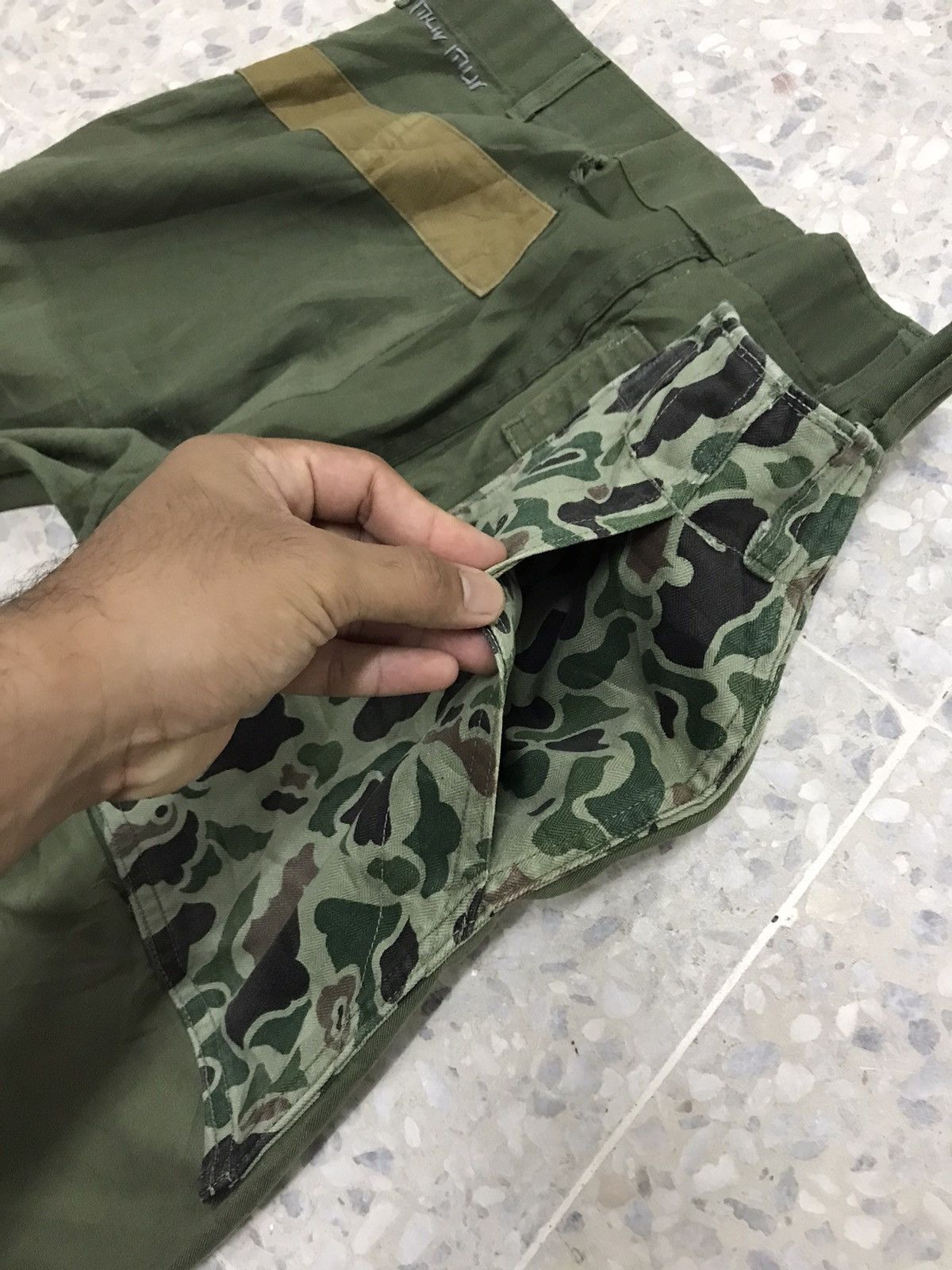 Vintage Vintage Army Custom Patchwork/Sashiko Pants Inspired Kapital Size US 30 / EU 46 - 7 Thumbnail