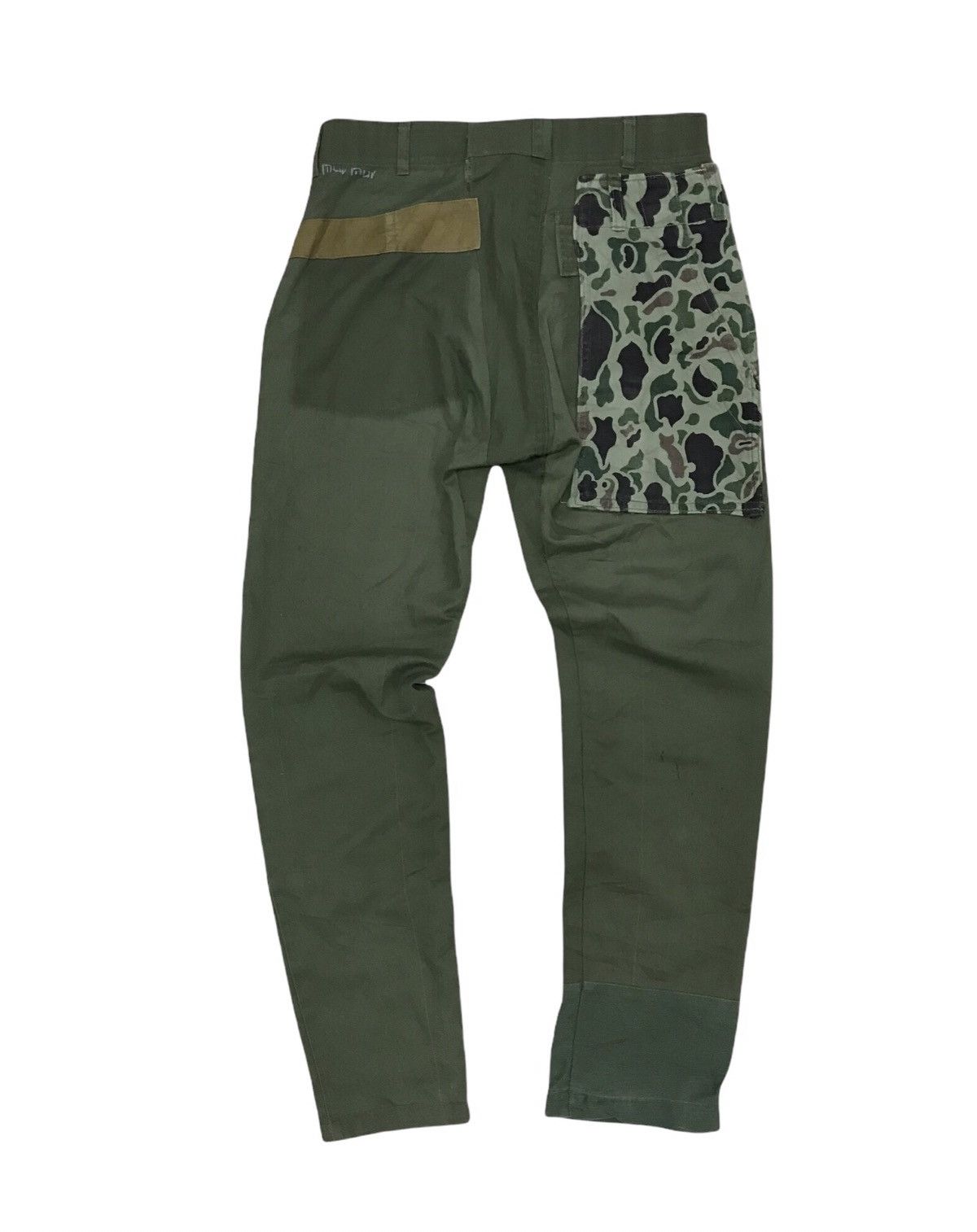 Vintage Vintage Army Custom Patchwork/Sashiko Pants Inspired Kapital Size US 30 / EU 46 - 1 Thumbnail