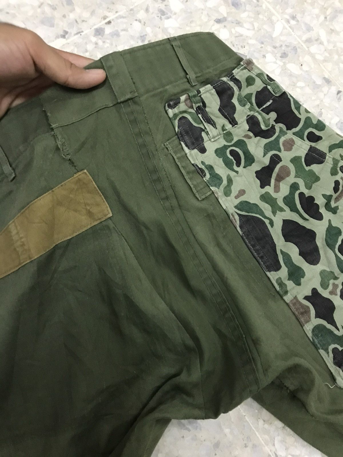 Vintage Vintage Army Custom Patchwork/Sashiko Pants Inspired Kapital Size US 30 / EU 46 - 8 Thumbnail