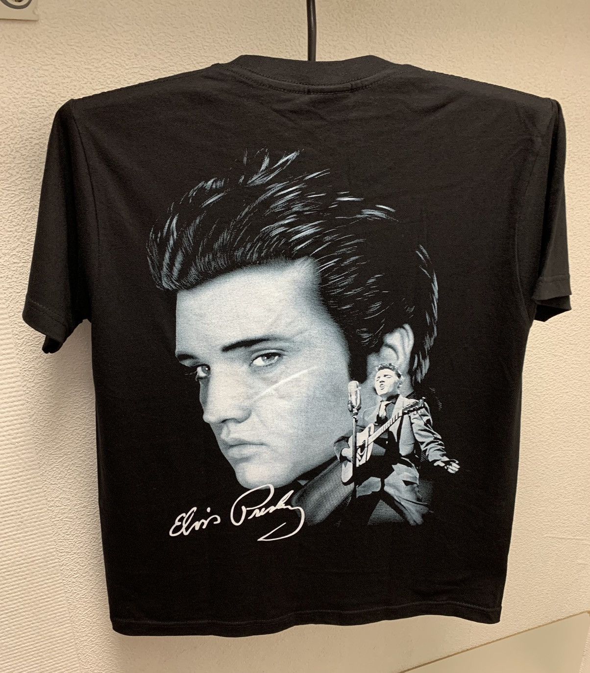 Band Tees Elvis Presley vintage rock black t-shirt Thailand M sz Size US M / EU 48-50 / 2 - 3 Thumbnail