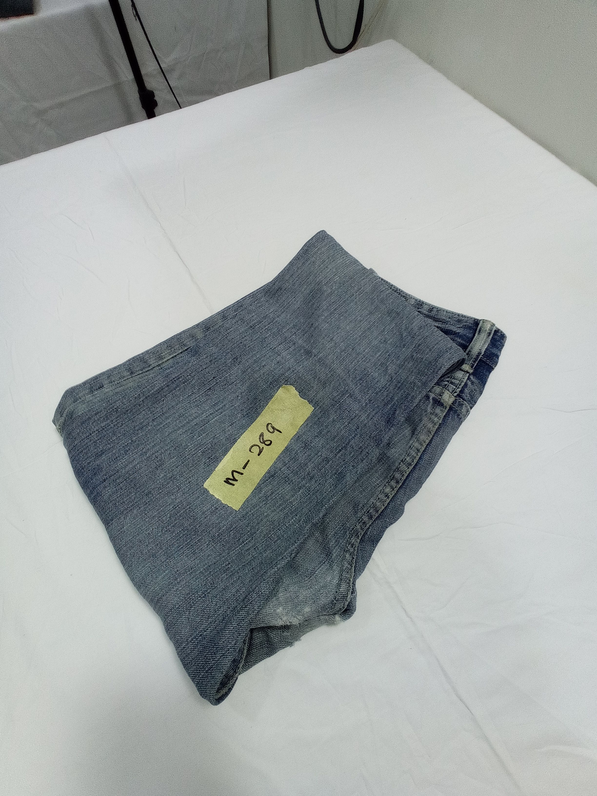 Japanese Brand Medio Quadro Flare Distressed Denim Bush Pants Size US 31 - 19 Thumbnail