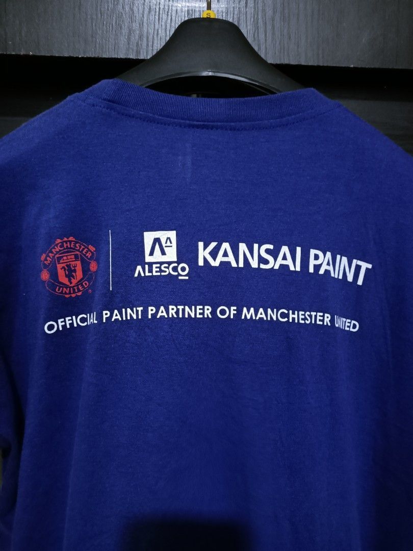 Vintage Vintage Manchester united x alesco kansai paint shirt Size US L / EU 52-54 / 3 - 6 Thumbnail