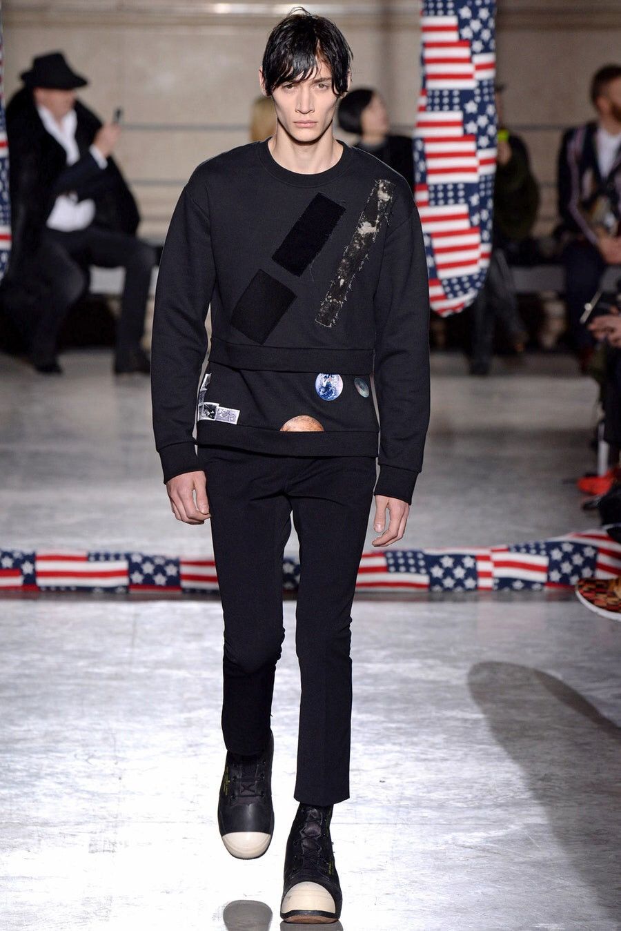 Raf Simons × Sterling Ruby Sterling Ruby Artwork Appliqué Sweatshirt Size US S / EU 44-46 / 1 - 6 Thumbnail