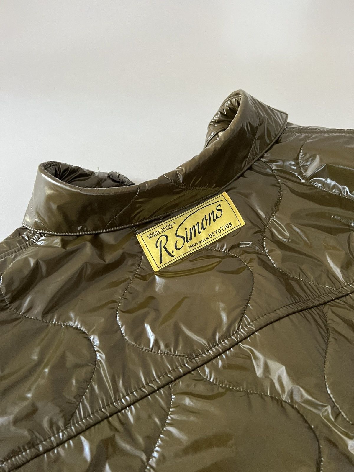 Raf Simons Quilted high-shine coat Size US XL / EU 56 / 4 - 5 Thumbnail