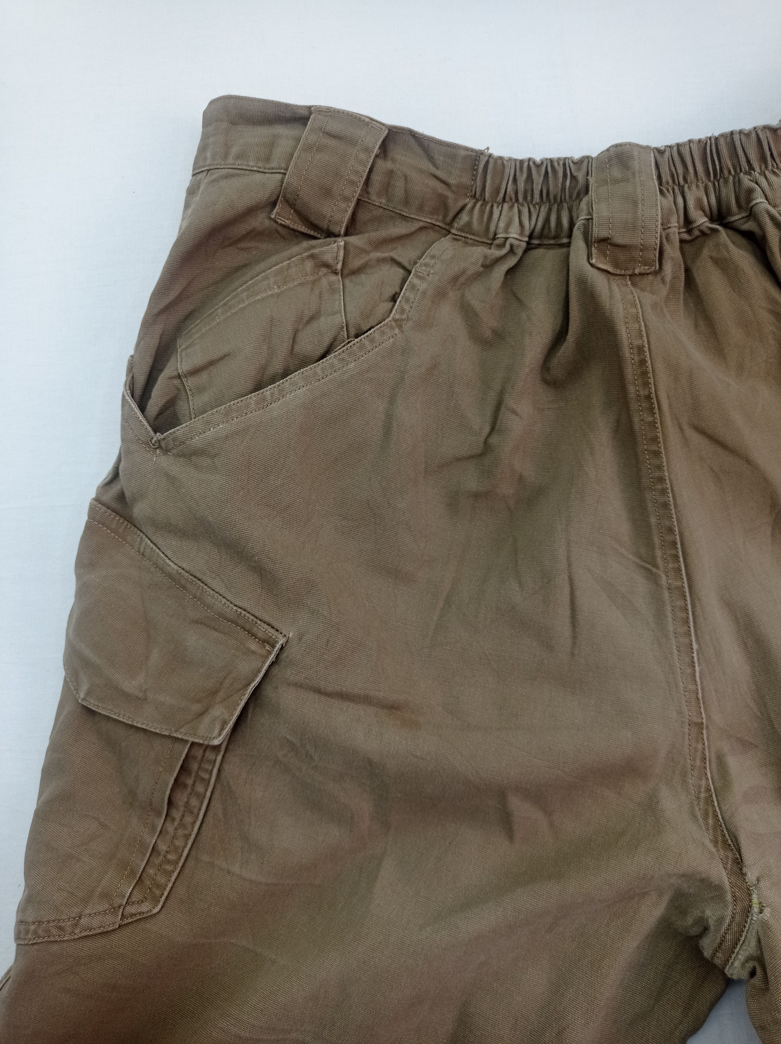 Japanese Brand 🔥 Vintage Japanese Faded Workwear Cargo Pants Size US 34 / EU 50 - 10 Thumbnail