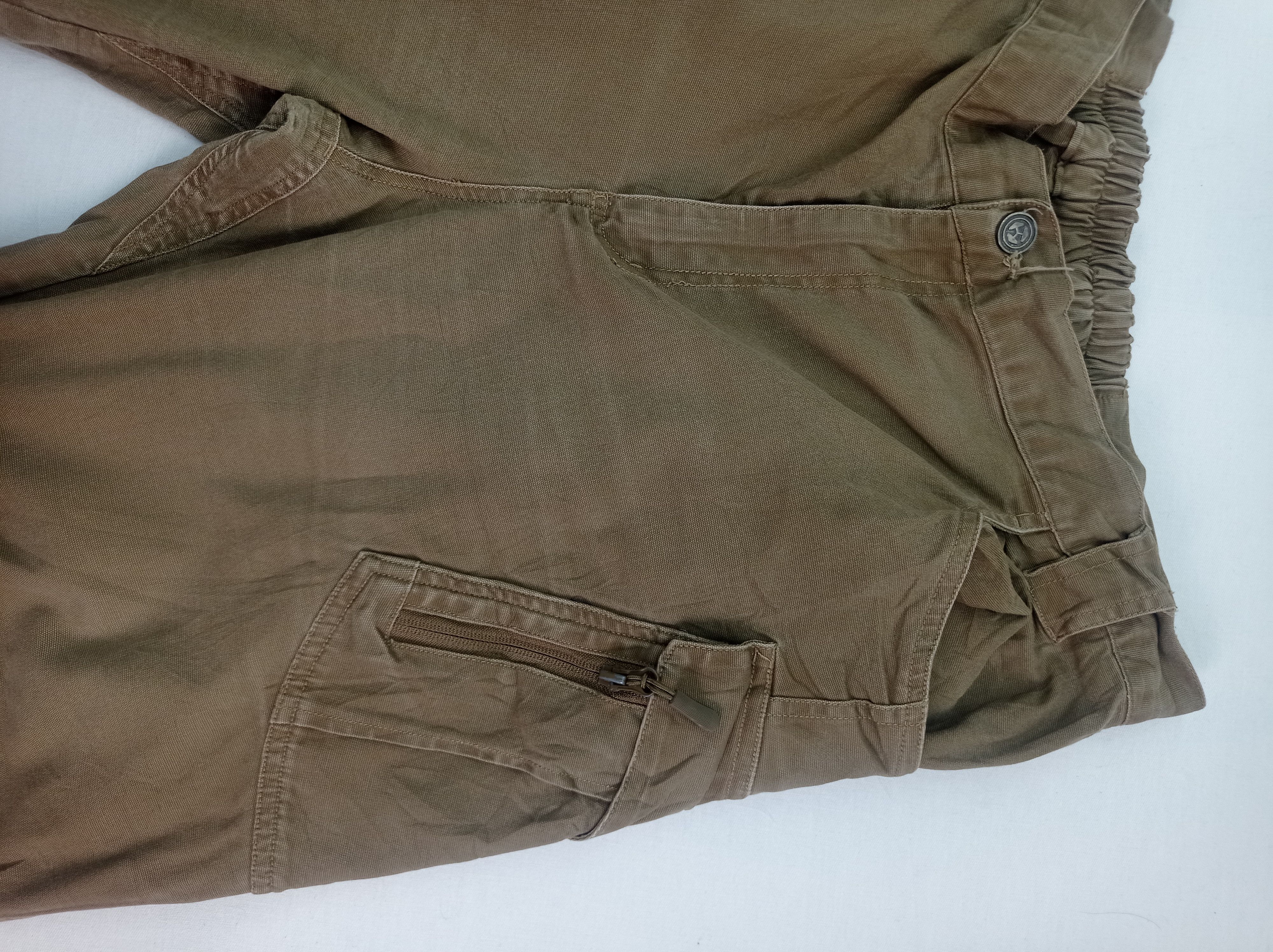 Japanese Brand 🔥 Vintage Japanese Faded Workwear Cargo Pants Size US 34 / EU 50 - 9 Thumbnail