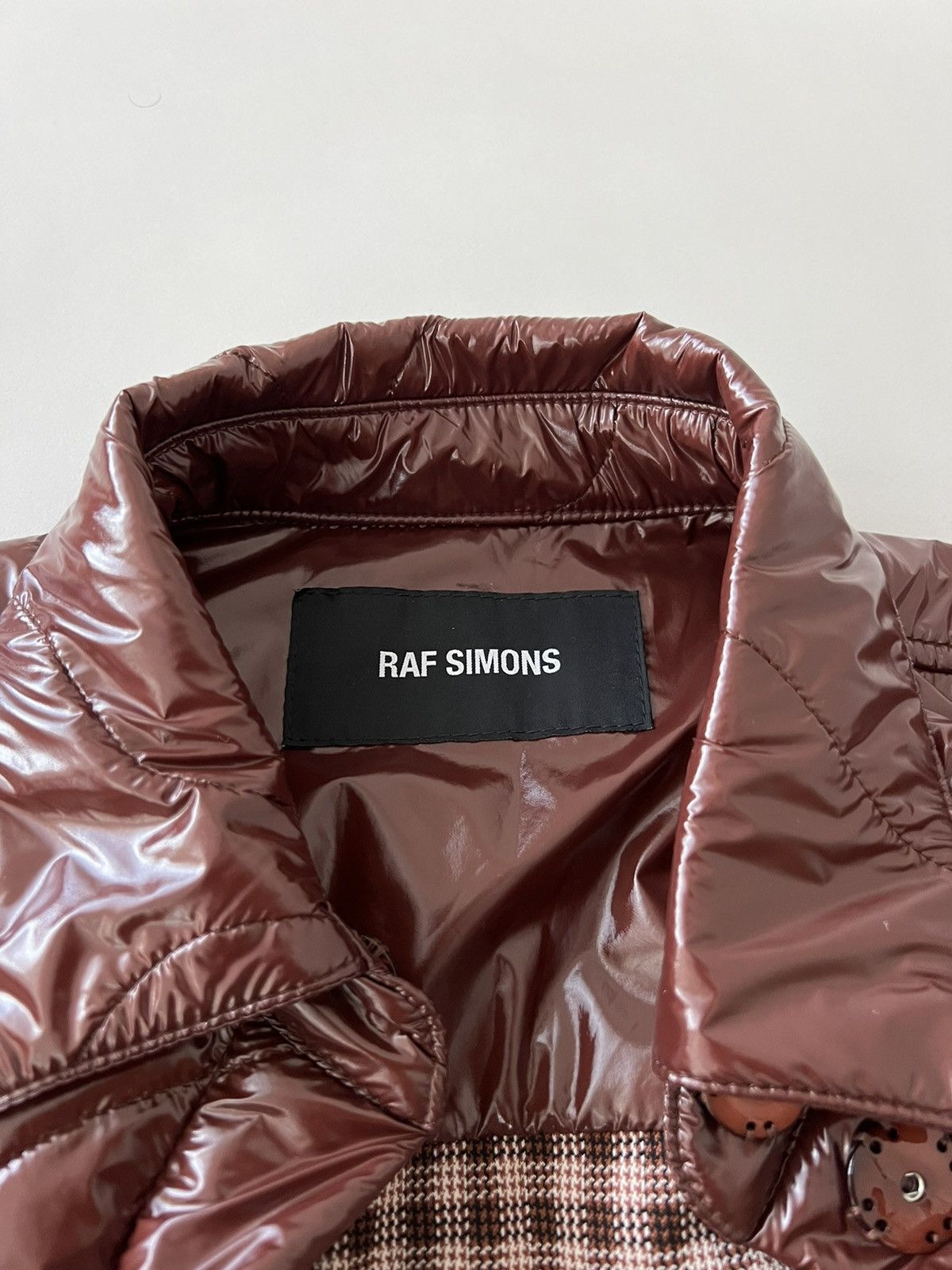 Raf Simons Quilted high-shine coat Size US L / EU 52-54 / 3 - 4 Thumbnail