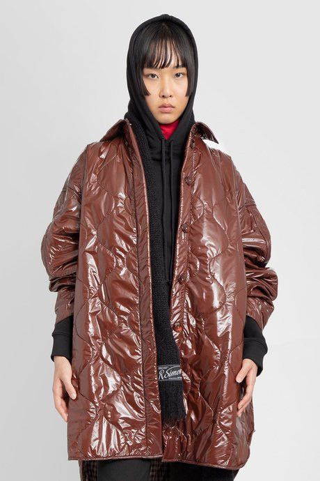 Raf Simons Quilted high-shine coat Size US L / EU 52-54 / 3 - 8 Thumbnail