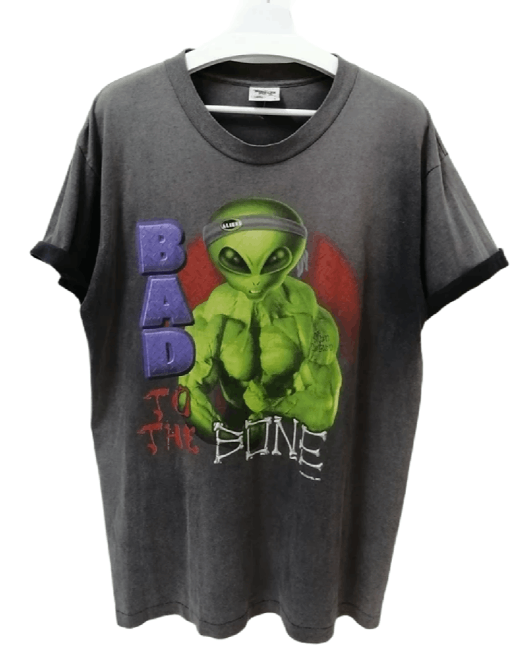 Vintage Vintage 90s Bad To The Bone Alien Nation Tshirt Size US L / EU 52-54 / 3 - 1 Thumbnail